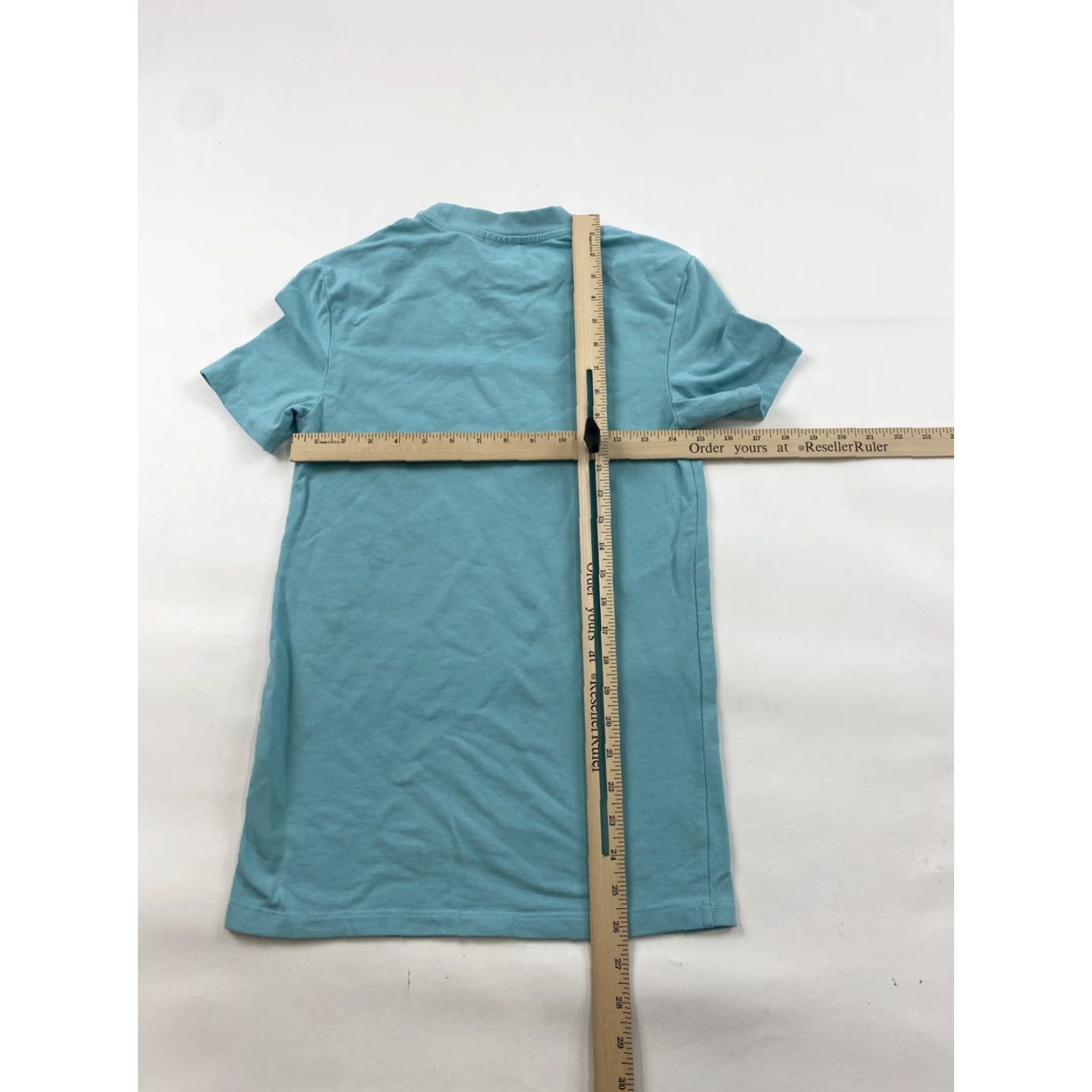 Asos ASOS Shirt Womens Small Blue Short Sleeve Crew Neck T-Shirt Womens S Blue Short Sleeve Size S / US 4 / IT 40 - 3 Thumbnail