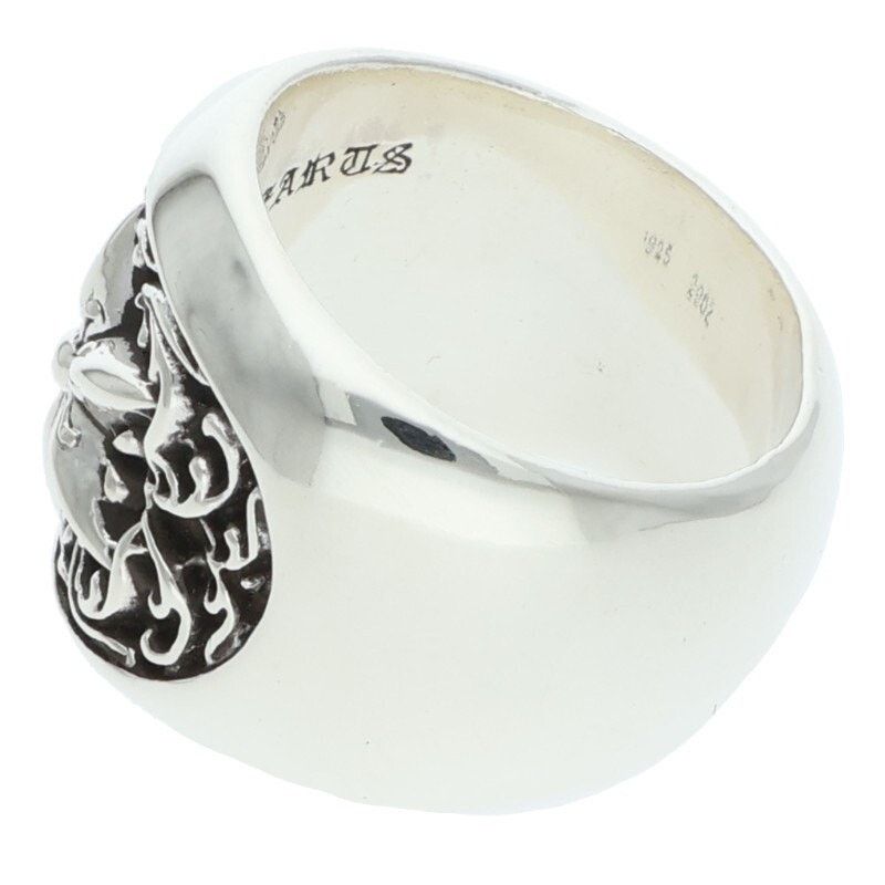 Chrome Hearts Chrome Hearts Classic Oval Star Silver Ring Size ONE SIZE - 5 Thumbnail
