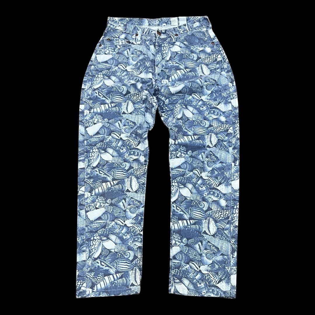 Designer × Kenzo KENZO X MIYUKI DESIGNER DENIM Size US 28 / EU 44 - 1 Thumbnail
