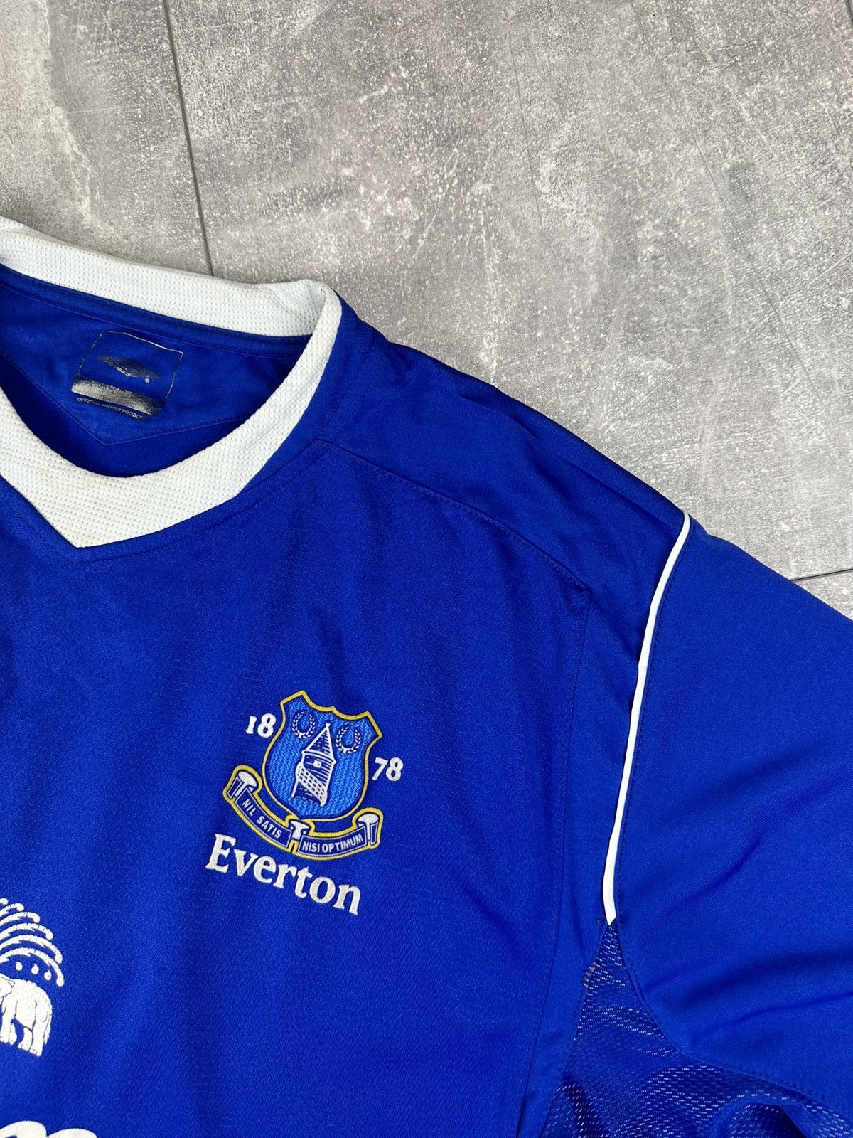 Umbro Umbro Everton FC #10 Ferguson 2004/05 Home Soccer Jersey Size US XL / EU 56 / 4 - 8 Thumbnail