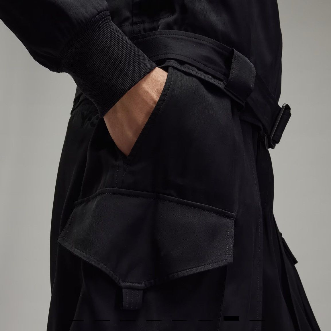 Y-3 Y-3 RAYON TWILL SHORTS (M Size) Size US 34 / EU 50 - 7 Thumbnail