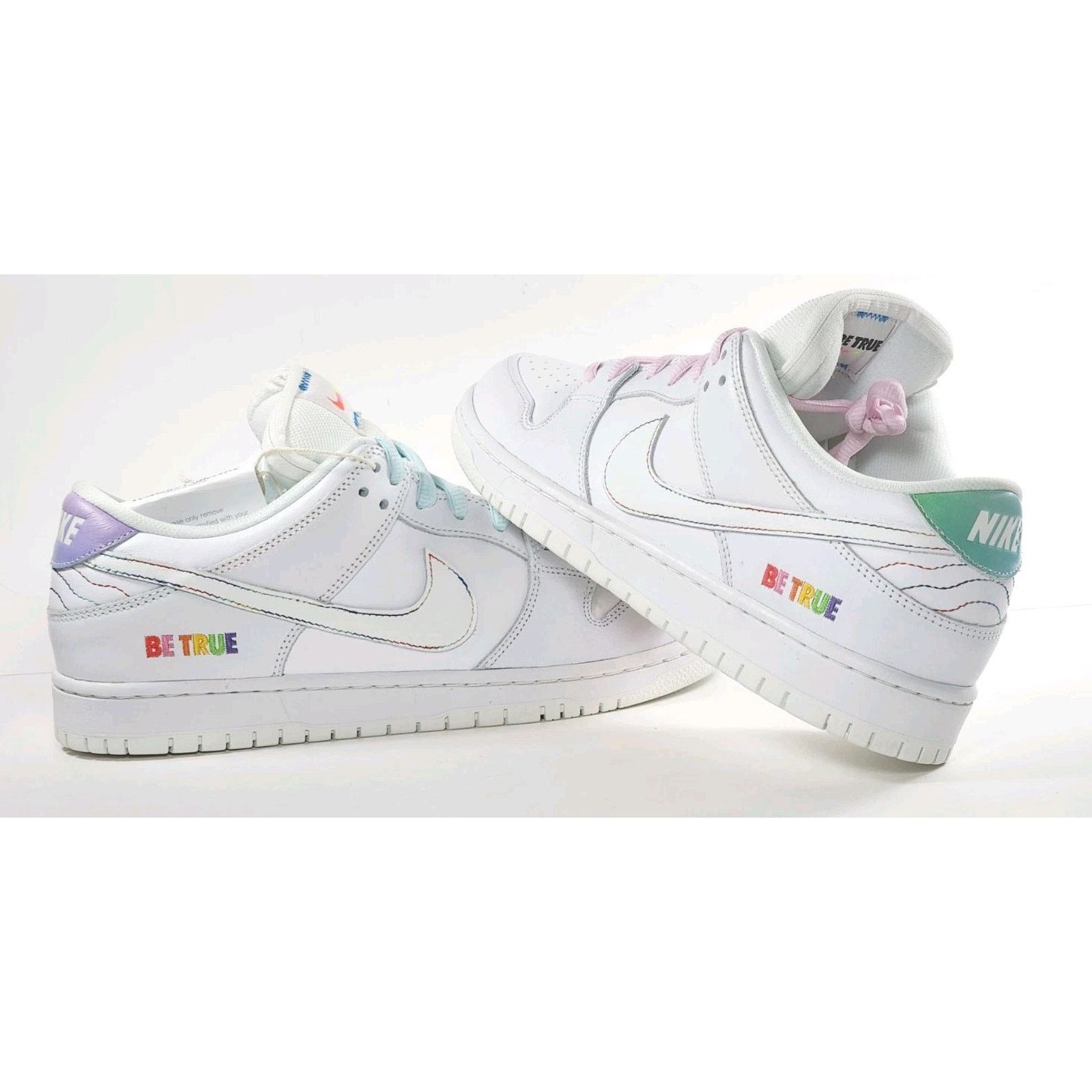Nike Nike SB Dunk Low Pro "Be True" | DR4876-100 | Men Size 9.5 Size US 11.5 / EU 44-45 - 4 Thumbnail
