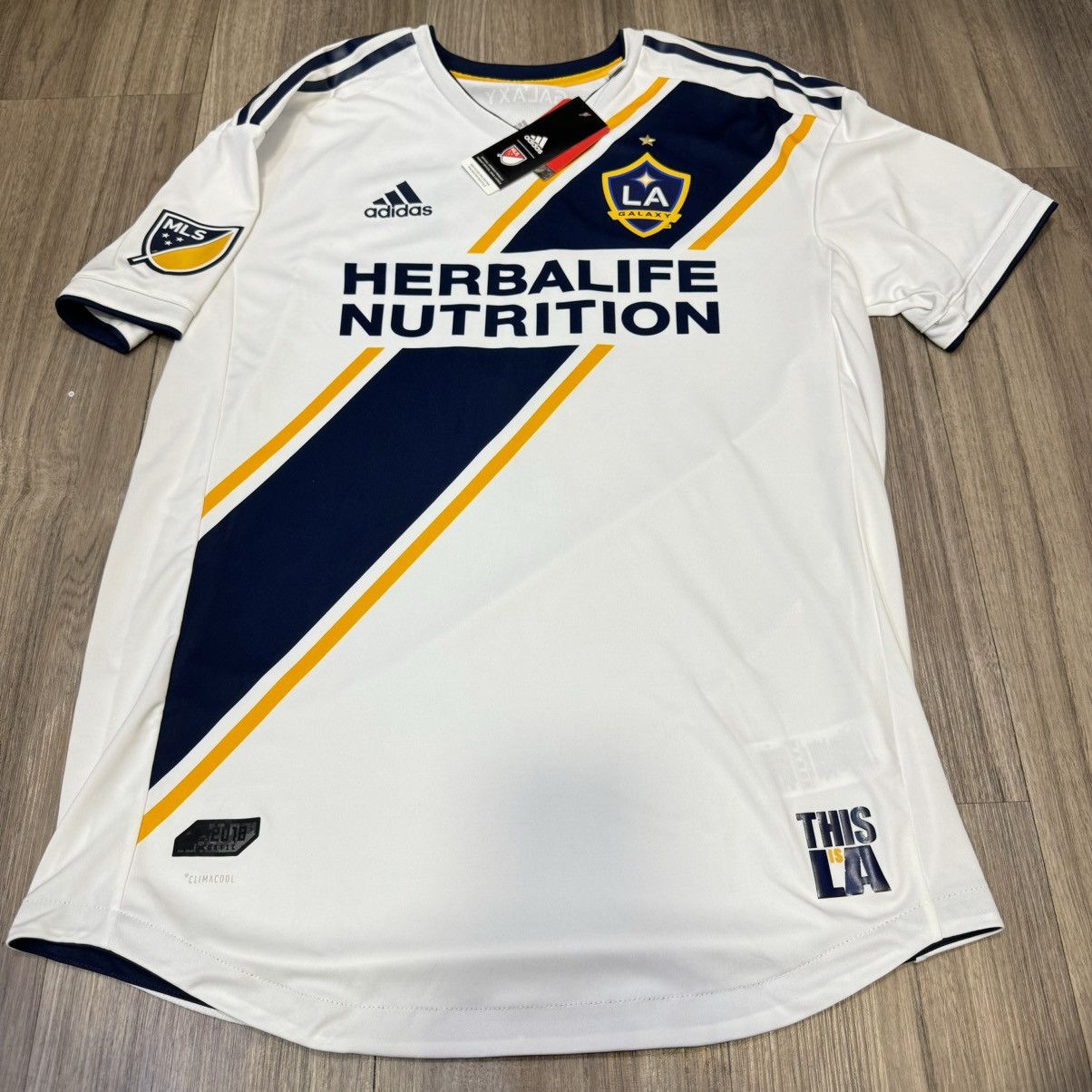 Adidas × Sports Specialties LA Galaxy 18/19 player issue home shirt #9 Ibrahimovic(Bnwt) Size US L / EU 52-54 / 3 - 1 Thumbnail