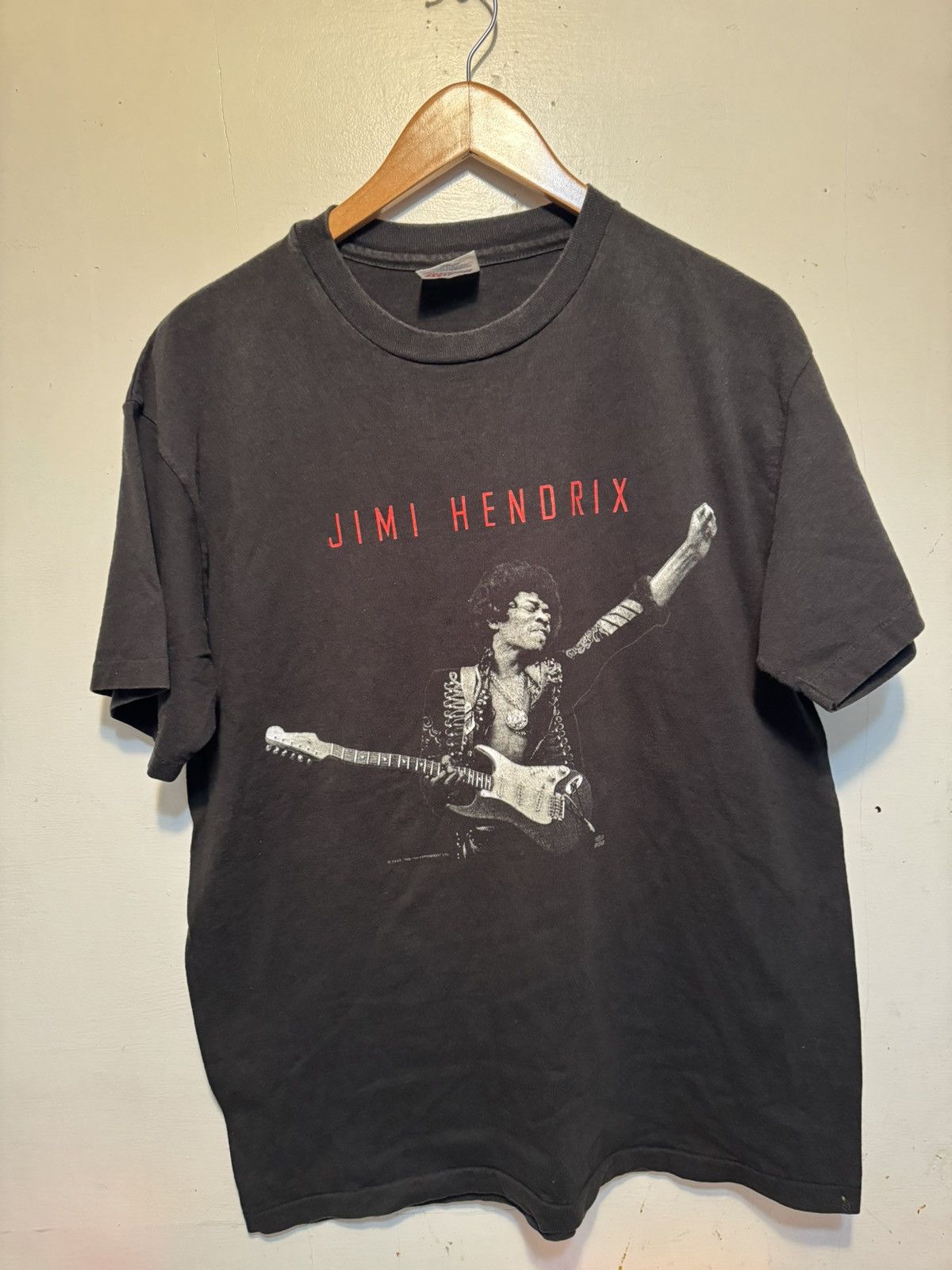 Band Tees Vintage jimmy hendrix band tees 70-80’s single stitch Hanes Size US L / EU 52-54 / 3 - 5 Thumbnail