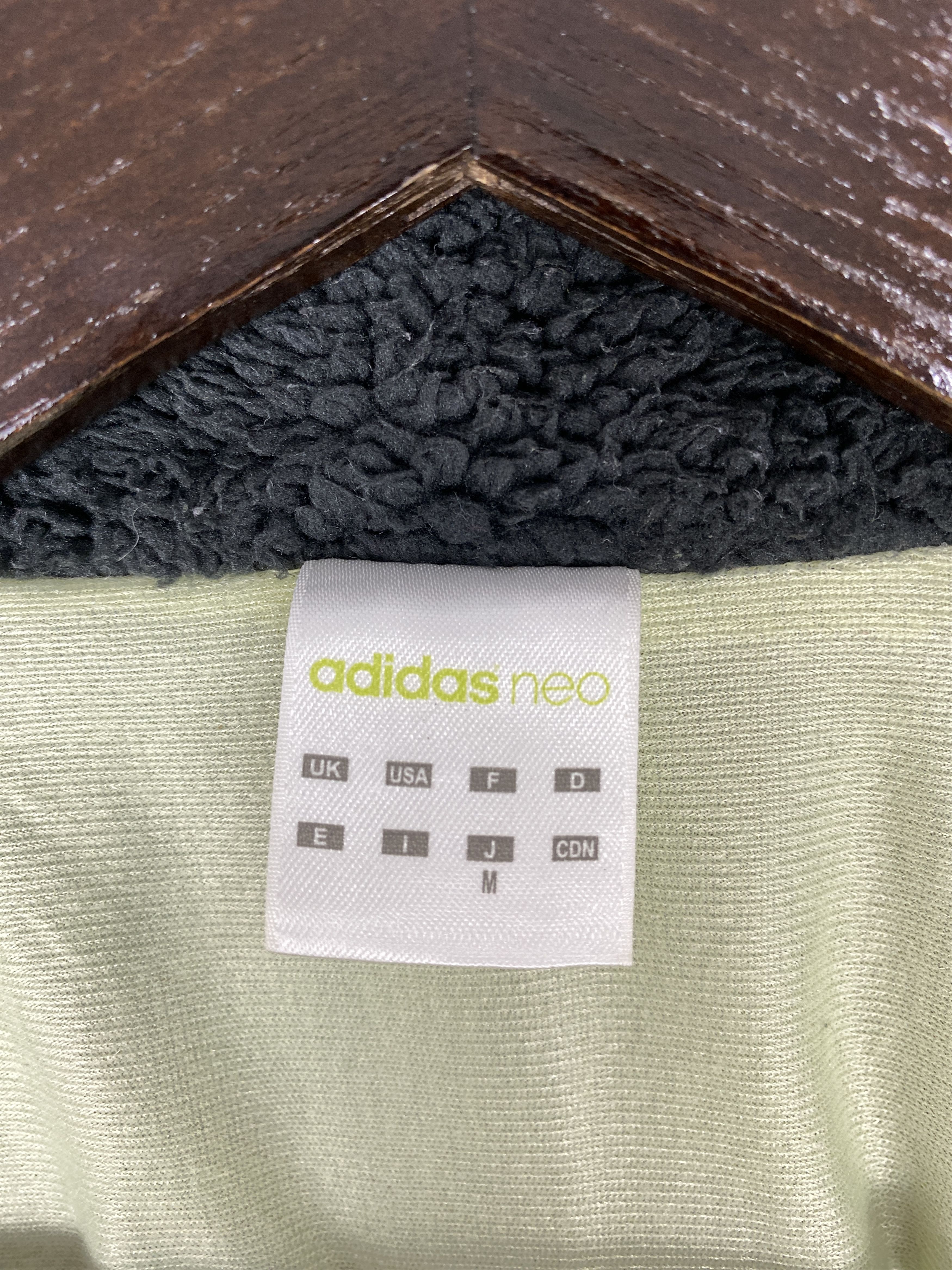 Adidas Vintage Adidas Neo Fleece Jacket J2066 Size US S / EU 44-46 / 1 - 10 Thumbnail