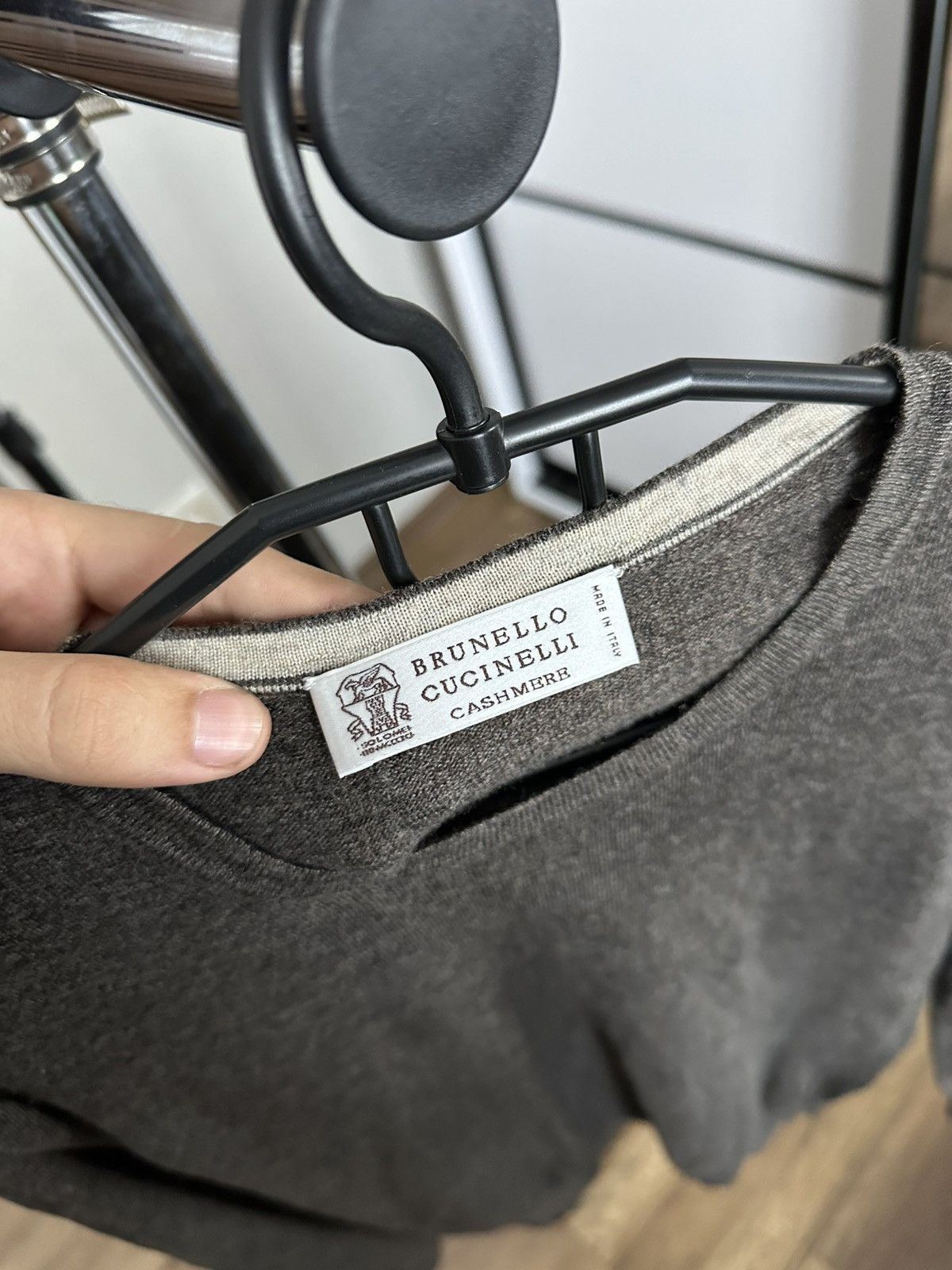 Brunello Cucinelli Brunello Cucinelli Cashmere Sweatshirt Crewneck Size US M / EU 48-50 / 2 - 7 Thumbnail