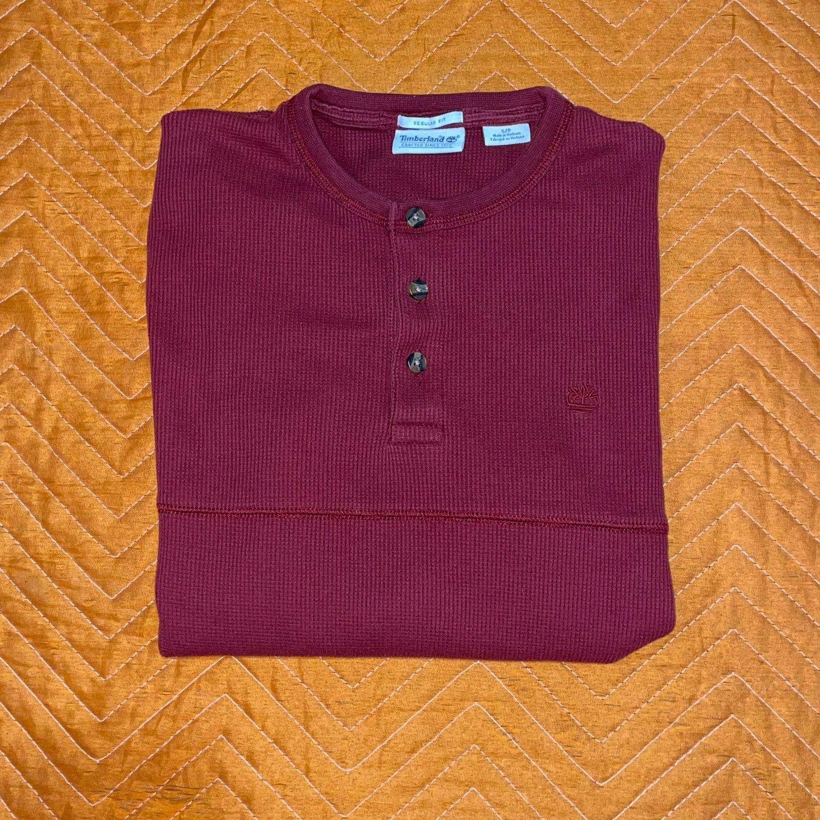 Timberland Timberland Henley Long Sleeve Size US S / EU 44-46 / 1 - 7 Thumbnail