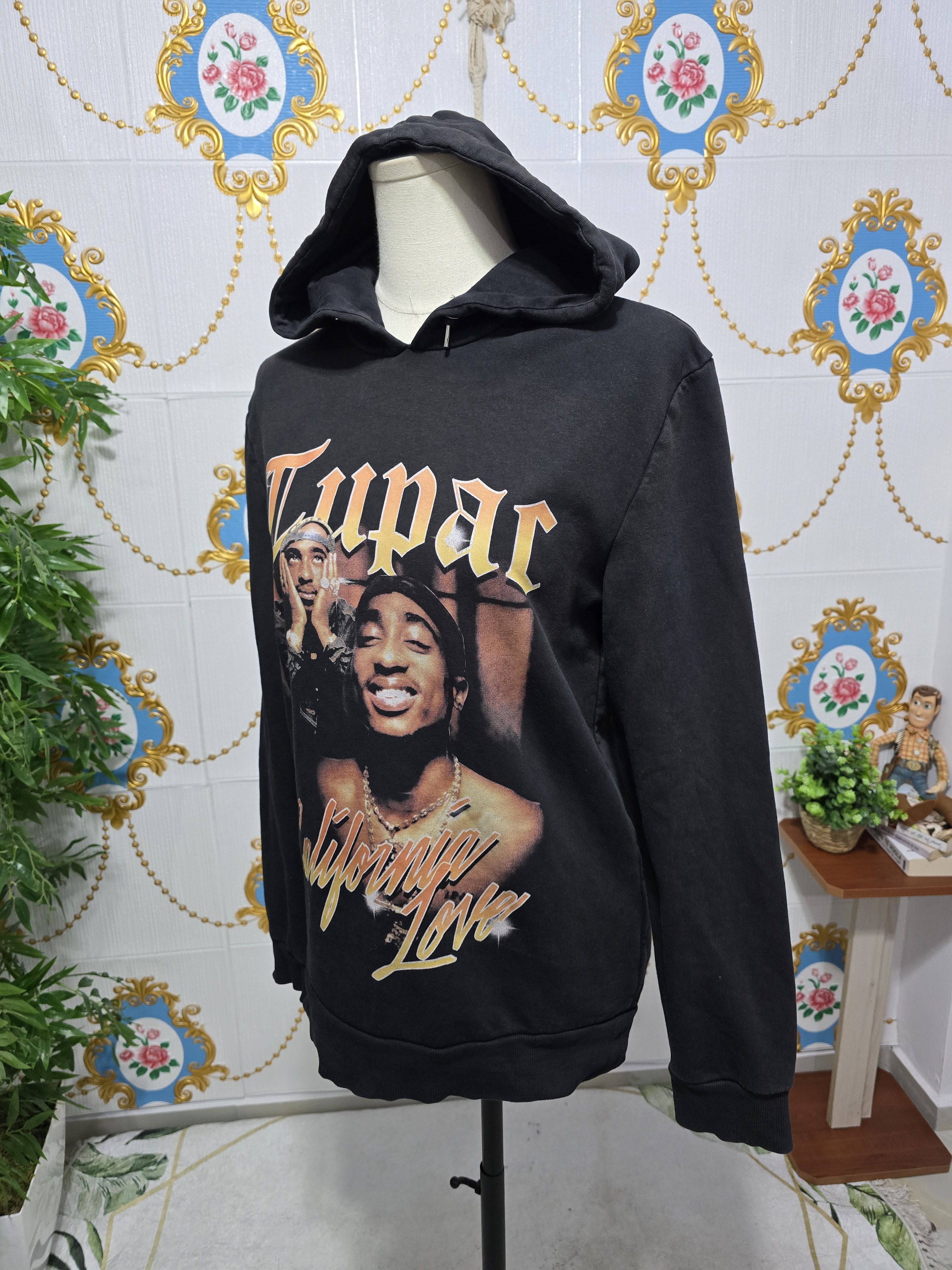 Band Tees × Vintage 2PAC TUPAC hoodie VINTAGE Small for Man Size US S / EU 44-46 / 1 - 7 Thumbnail