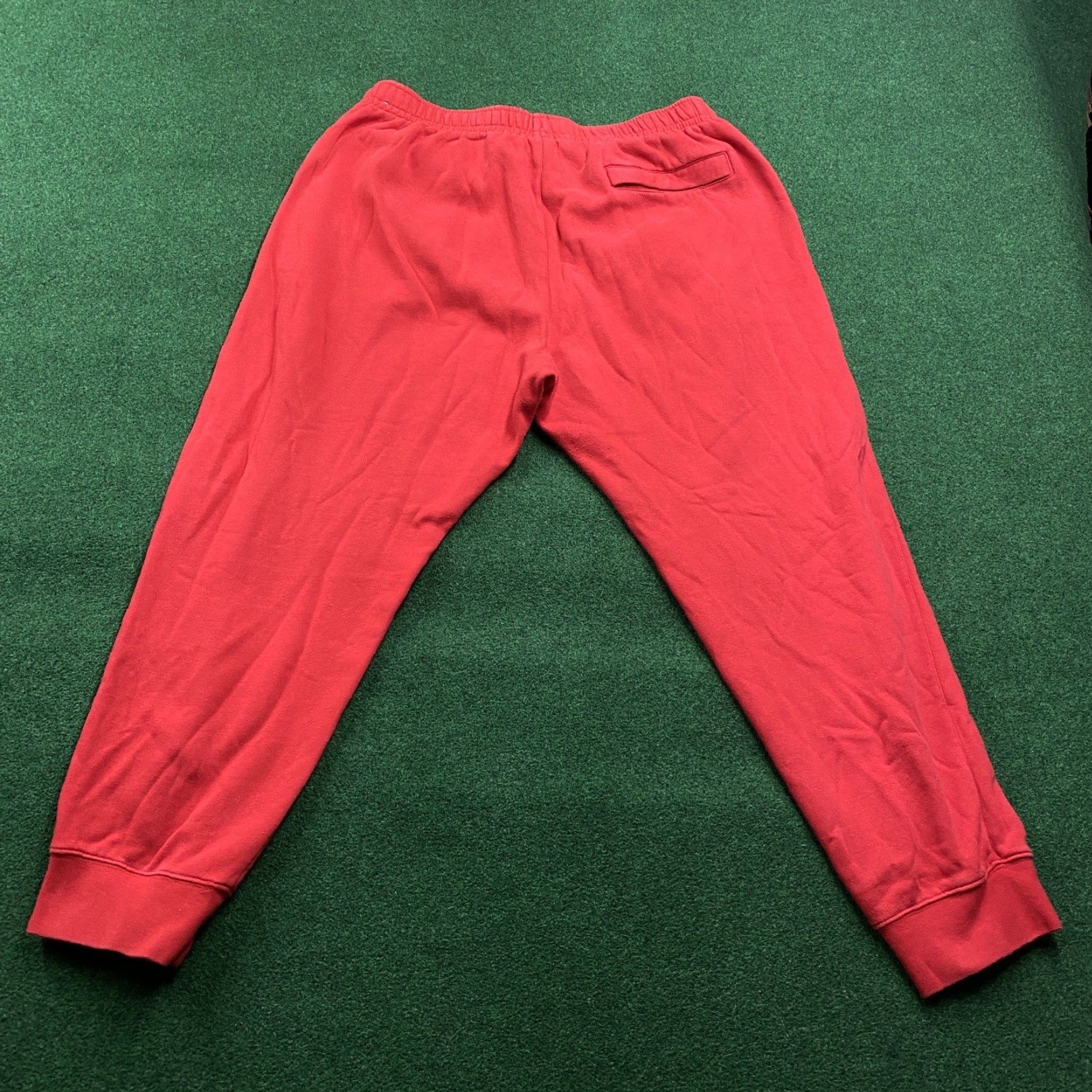 Nike VINTAGE Nike Sweatpants Mens XL Red Y2K Baggy Track Pants Joggers 34x28 5-Pocket Design Classic Fit Womens Mens boys? Size US 36 / EU 52 - 4 Thumbnail