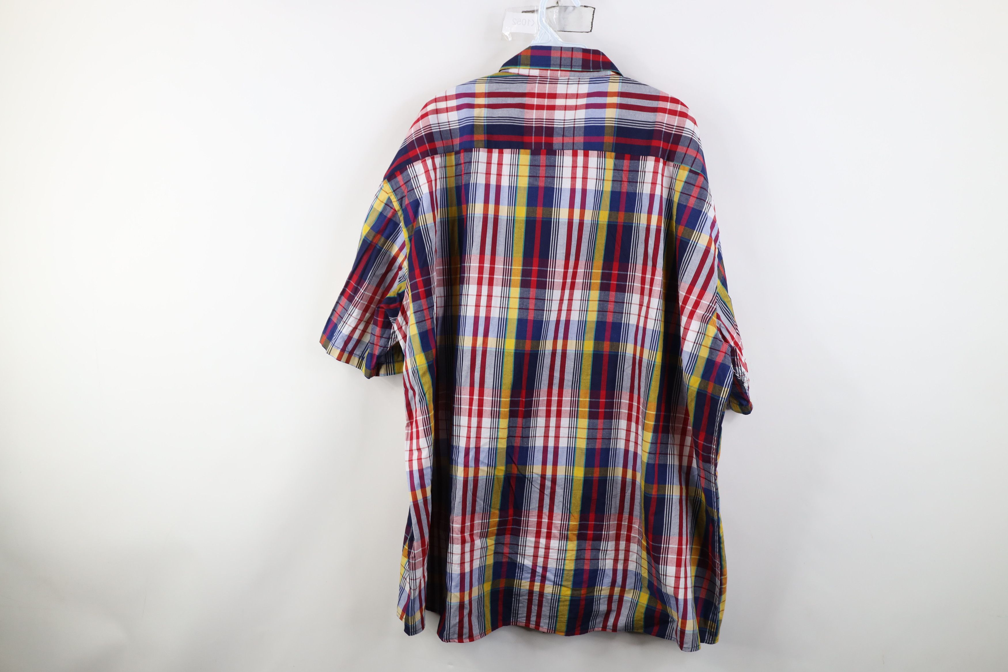 Karl Kani Vintage Karl Kani Plaid Short Sleeve Collared Button Shirt Size US XXL / EU 58 / 5 - 12 Thumbnail