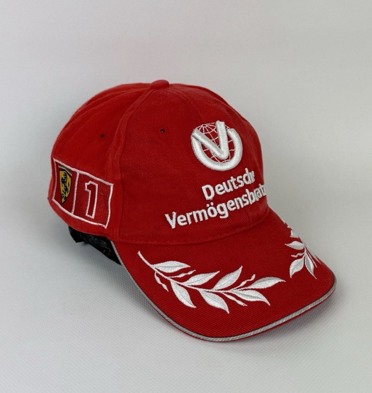 Ferrari Ferrari Michael Schumacher World Champion Racing Cap Hat Red Size ONE SIZE - 2 Thumbnail