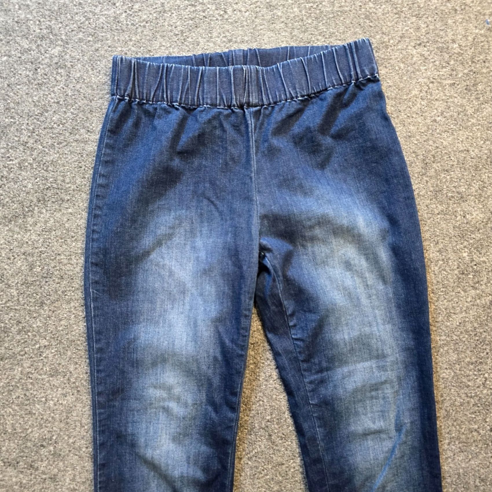 Soft Surroundings Soft Surroundings Jeans Womens S Blue Women Size Rhinestone Glitter Pull Holiday Size 28" / US 6 / IT 42 - 2 Thumbnail