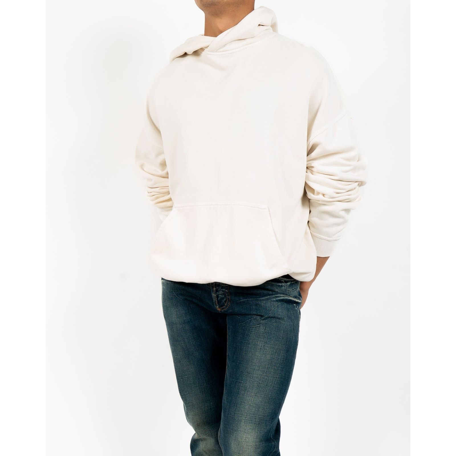 Haider Ackermann FW15 Oversized Perth Hoodie in Cream Size US XS / EU 42 / 0 - 2 Thumbnail