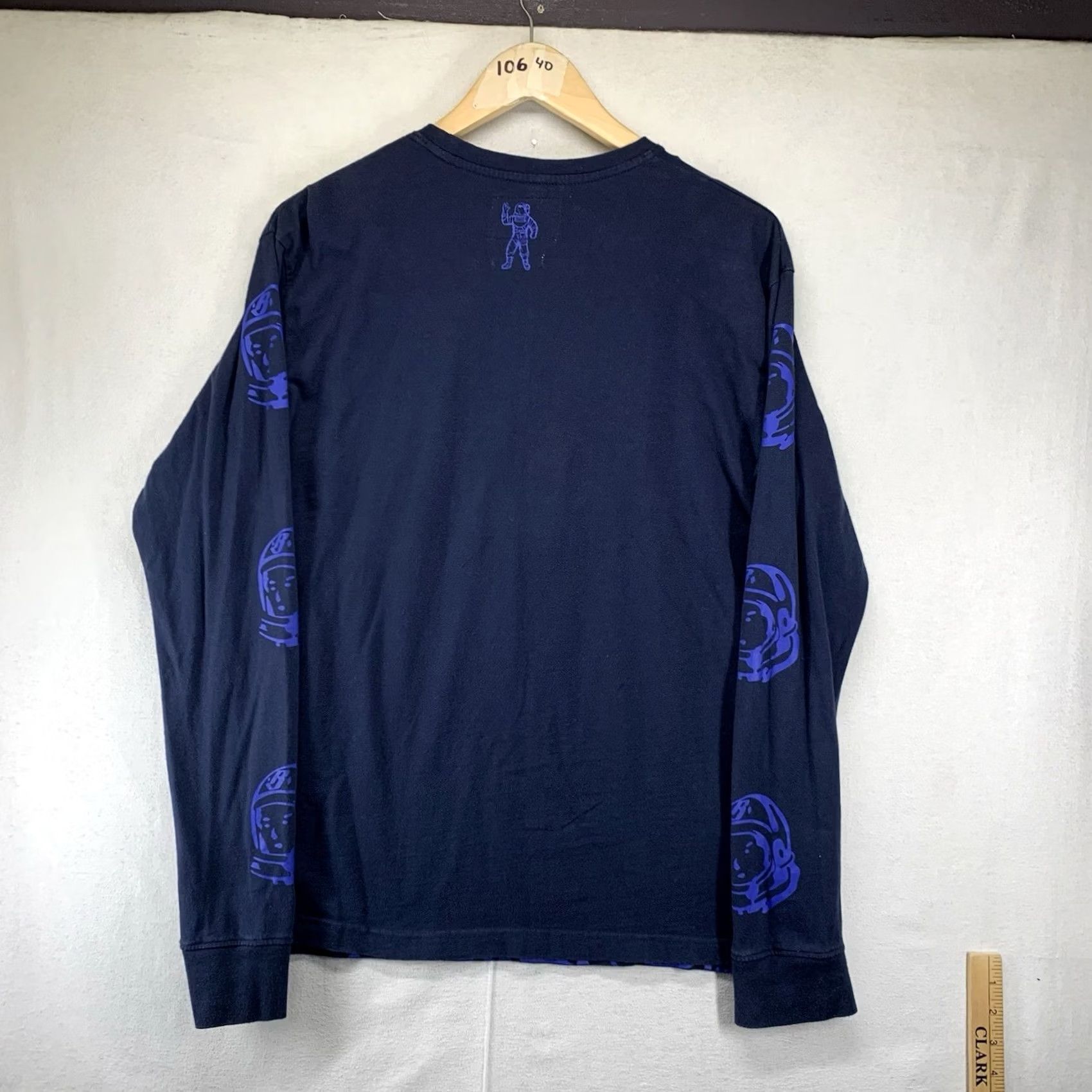 Billionaire Boys Club Billionaire Boys Club Shirt Mens Oversized Small Blue Astronaut Tee Long Sleeve Size US S / EU 44-46 / 1 - 2 Thumbnail