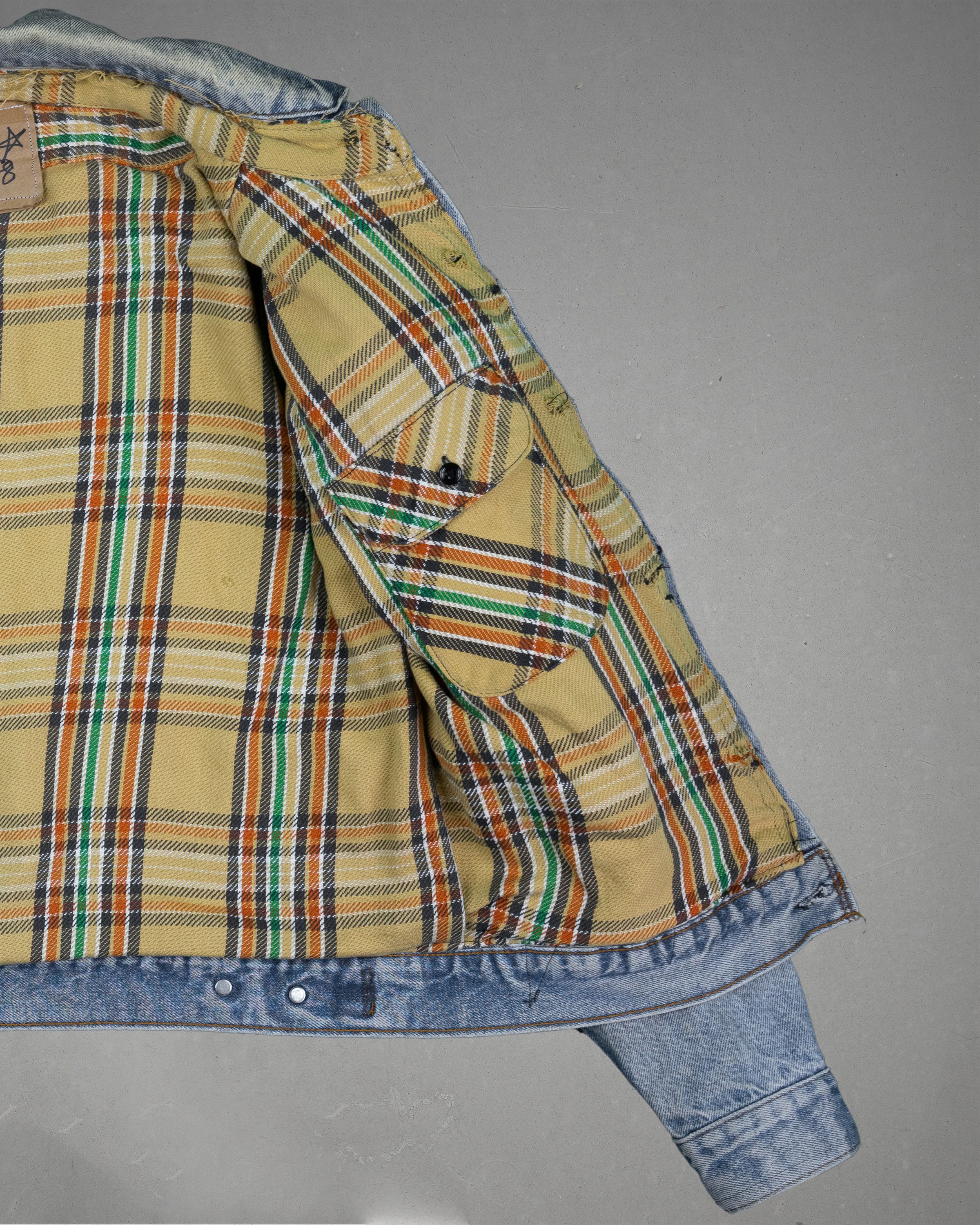 Asspizza Asspizza "Nothing Matters" Denim Jacket 2018 Size US M / EU 48-50 / 2 - 4 Thumbnail