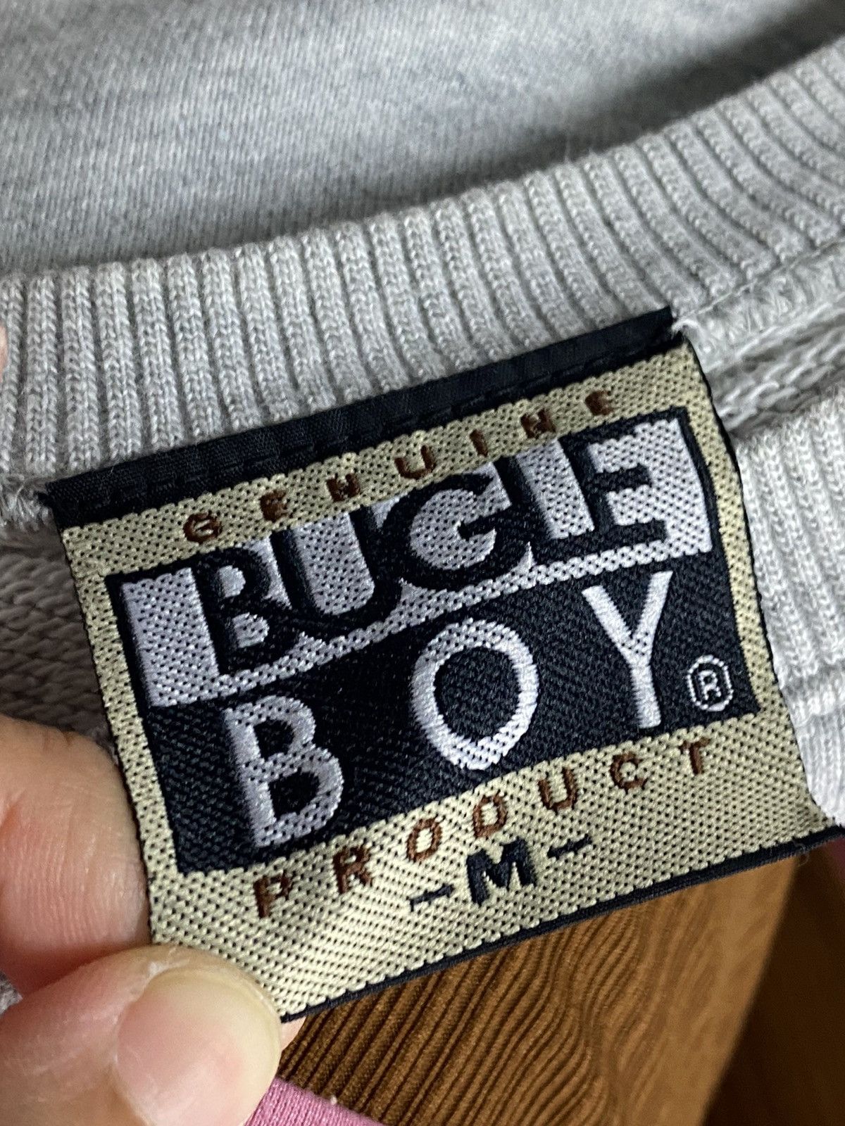 Bugle Boy × Vintage Vintage 90s Bugle Boy Jeans logo sweatshirt Size US M / EU 48-50 / 2 - 11 Thumbnail
