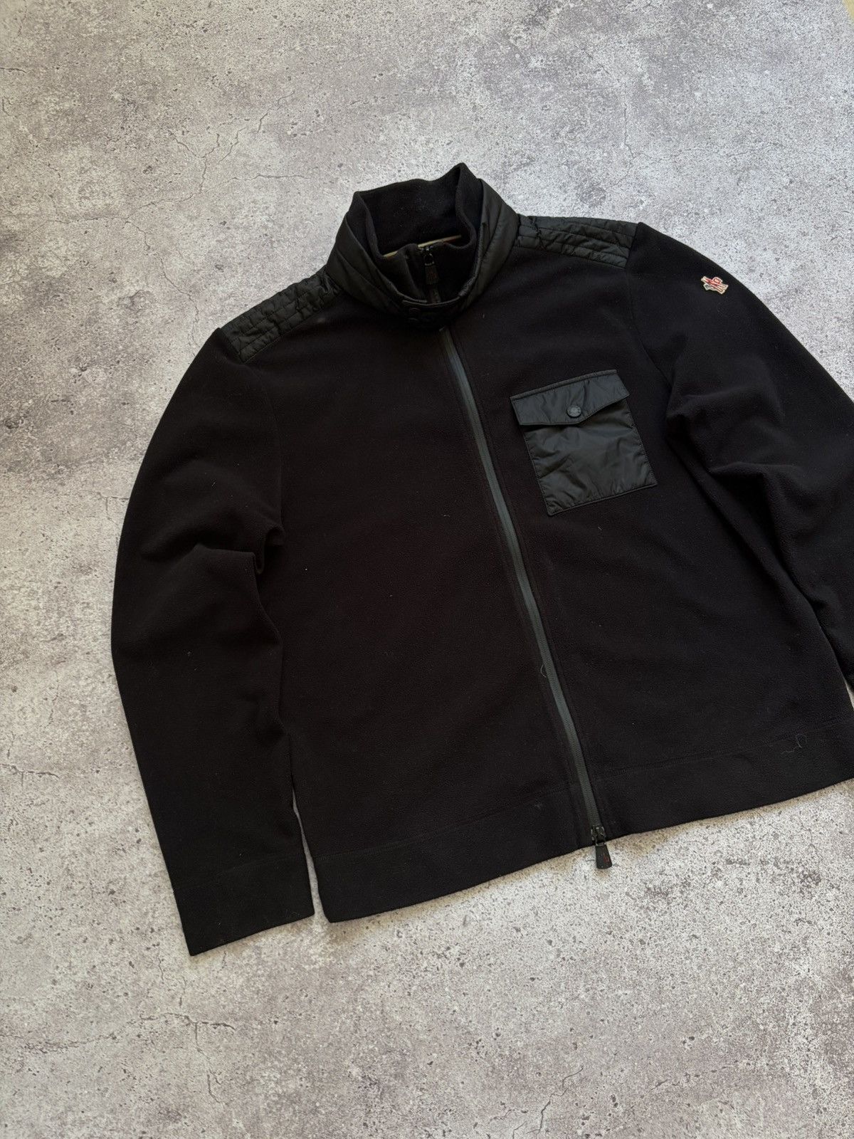 Moncler Grenoble Moncler Grenoble Maglia Black Fleece Cardigan Size US L / EU 52-54 / 3 - 3 Thumbnail