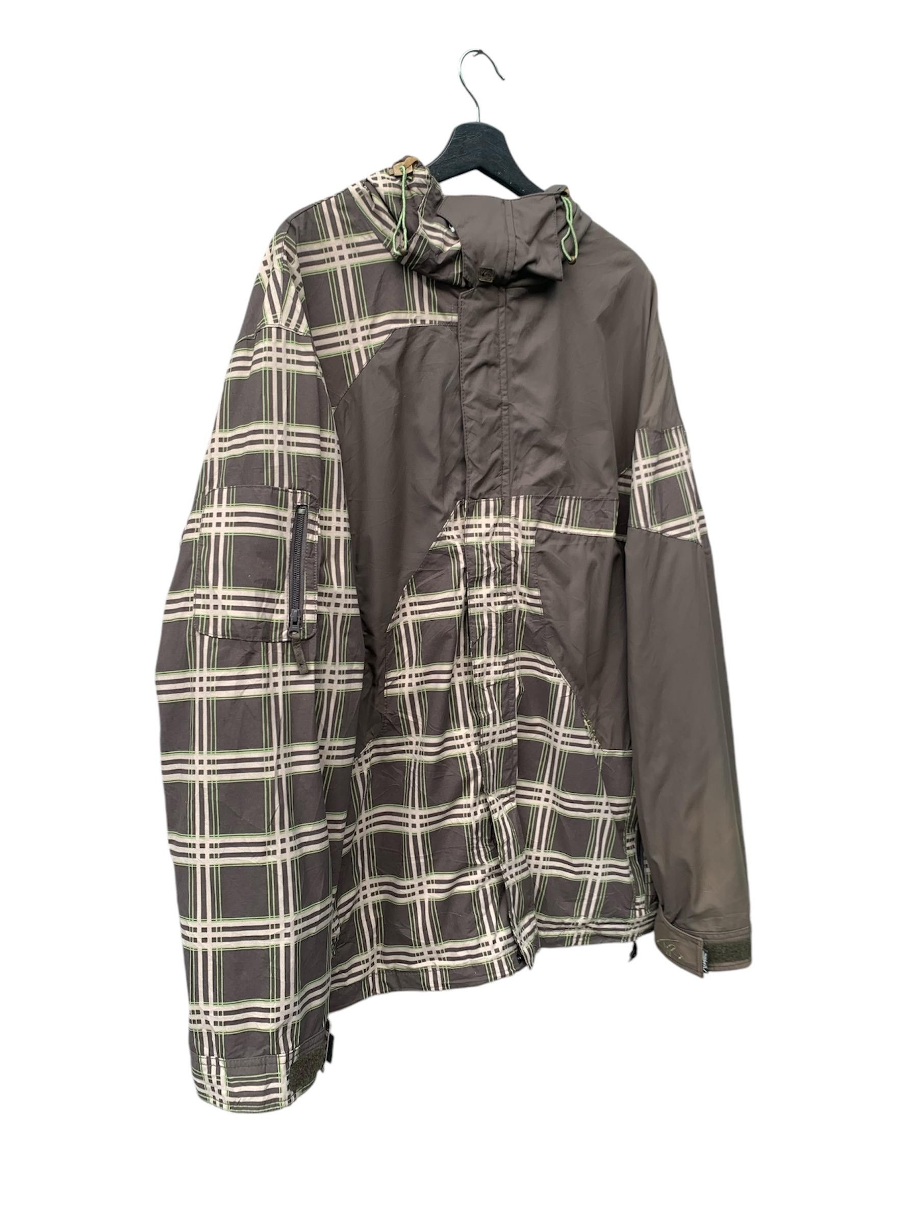 Quiksilver Quiksilver Ski Zip Up Tartan Jacket/Hoodie Size US XL / EU 56 / 4 - 3 Thumbnail