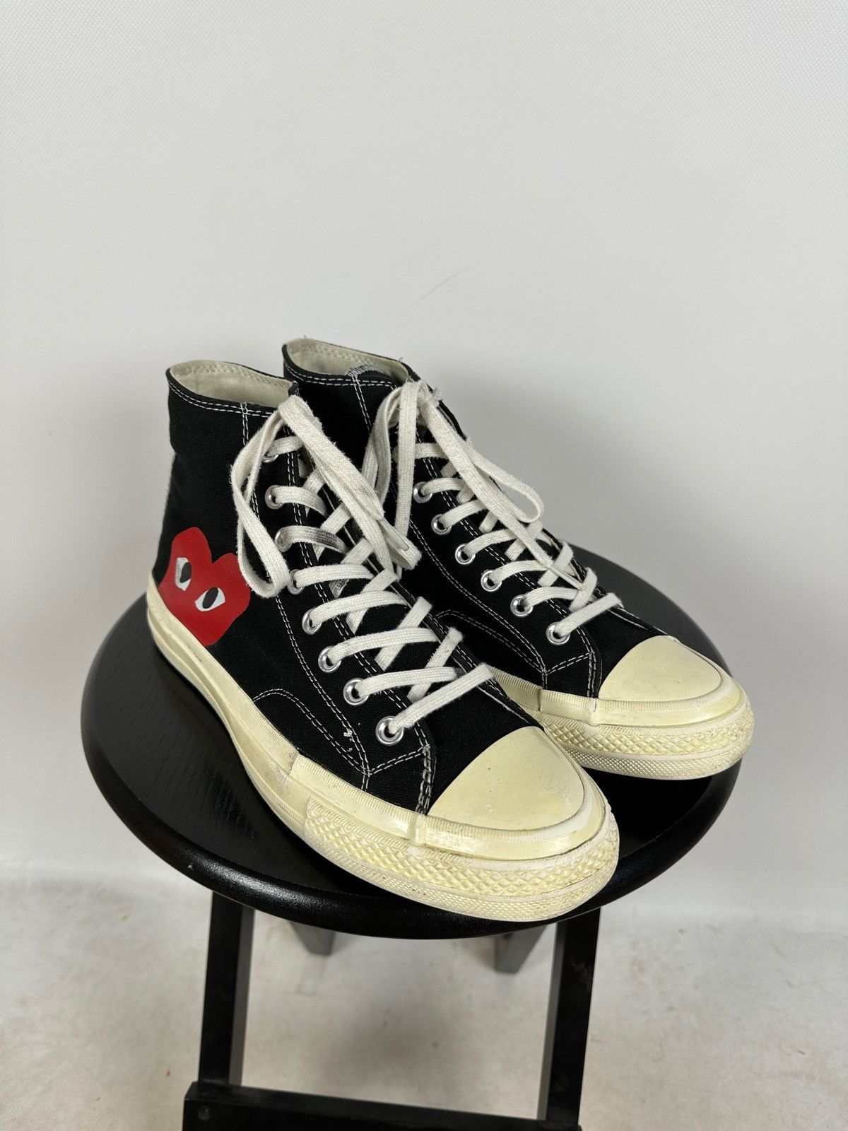 Comme des Garcons Comme Des Garçons x Chuck Taylor Converse All Star Hi Top Size US 10 / EU 43 - 10 Thumbnail