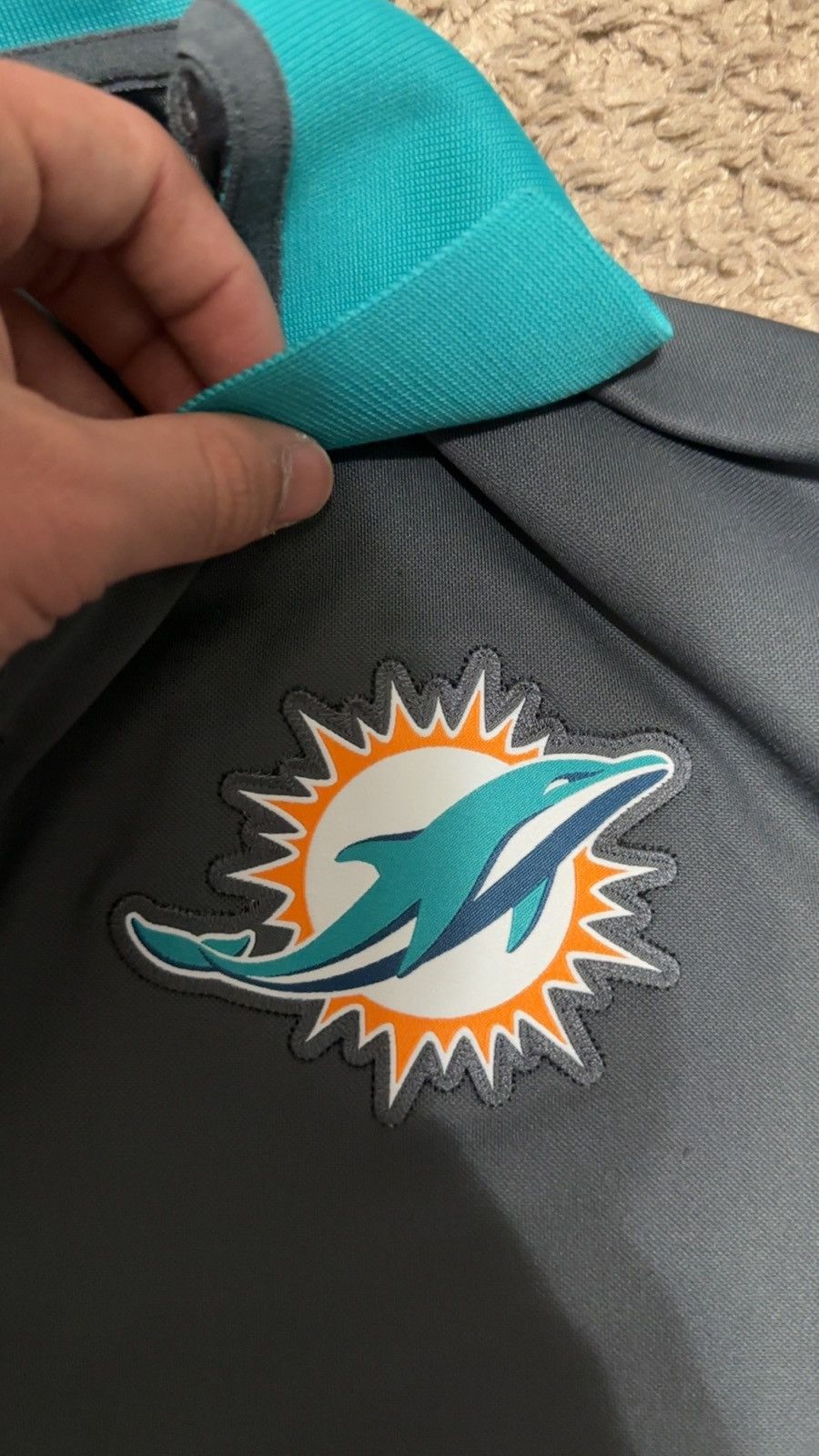 Nike Nike NFL Miami Dolphins polo shirt used Size large Size US L / EU 52-54 / 3 - 4 Thumbnail