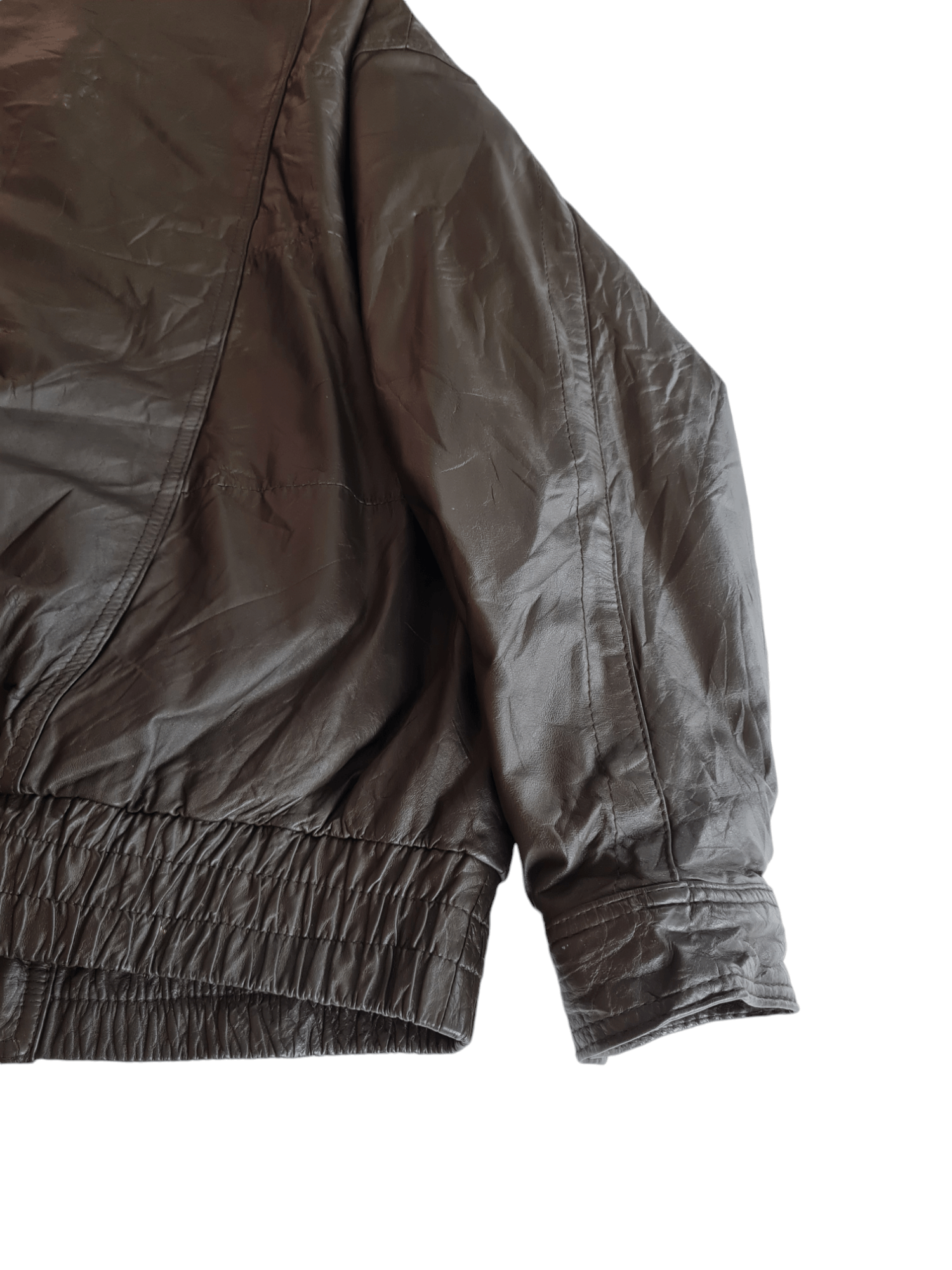 Valentino Vtg Valentino Uomo Leather Jacket Size US XL / EU 56 / 4 - 8 Thumbnail