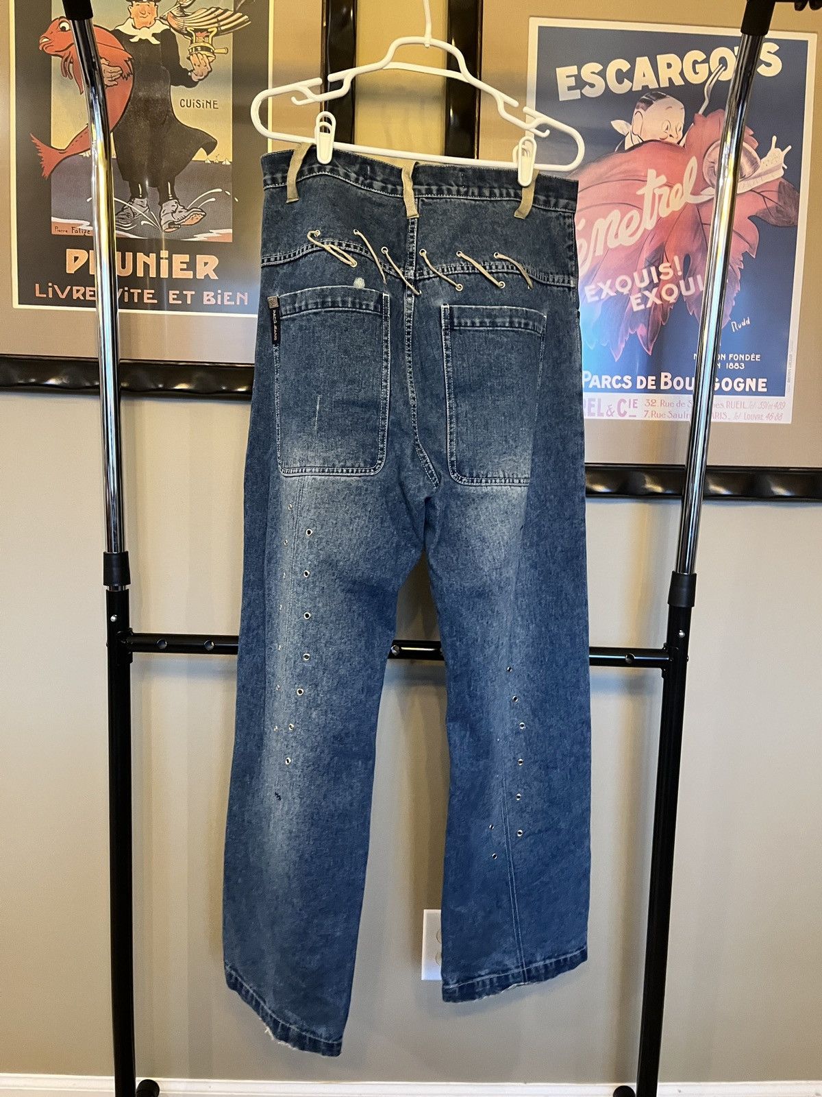 Rocawear Paco Jeans studded baggy denim Size US 34 / EU 50 - 2 Thumbnail