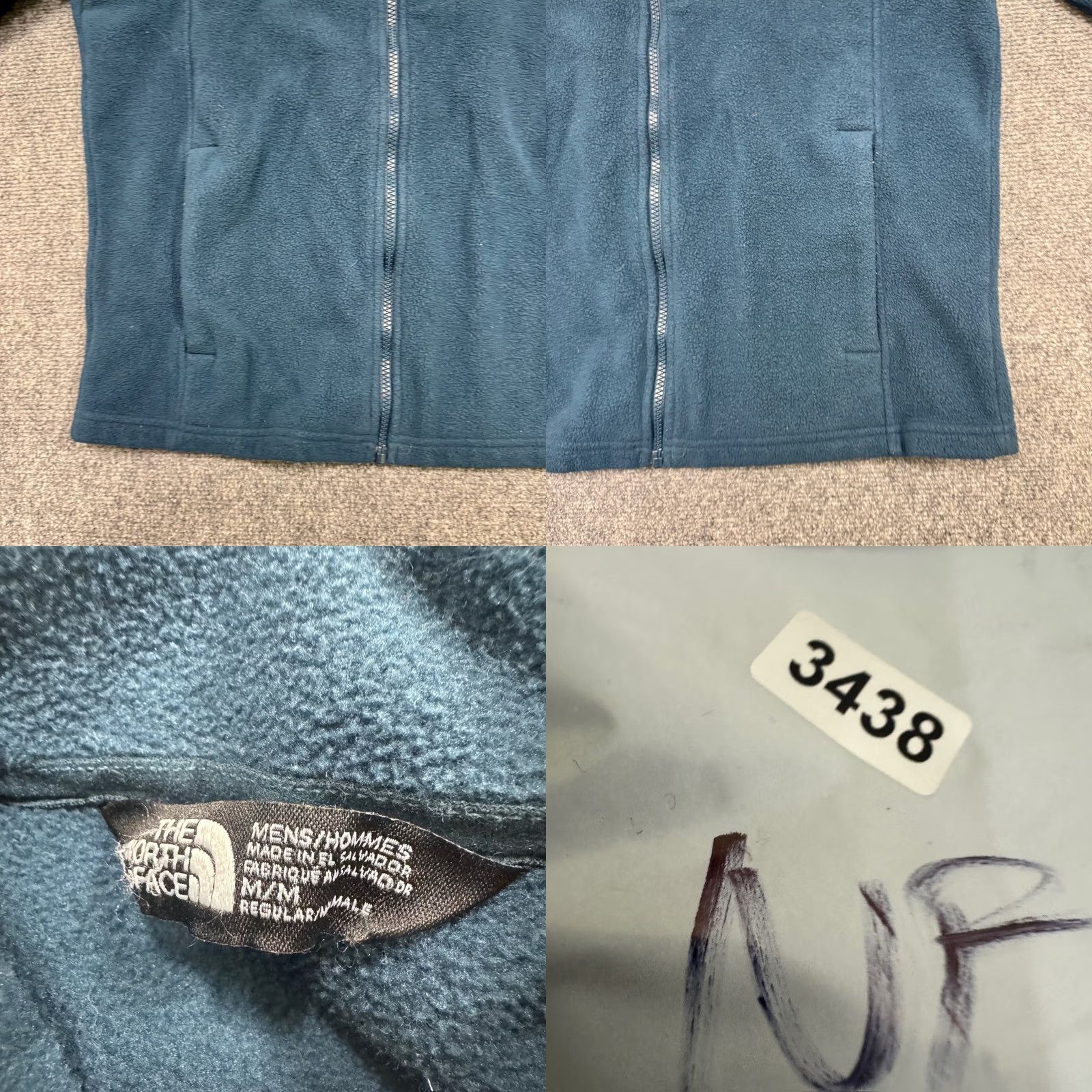 The North Face The North Face Jacket Mens Medium Multicolor Aztec Fleece Full Zip Outdoor Size US M / EU 48-50 / 2 - 9 Thumbnail