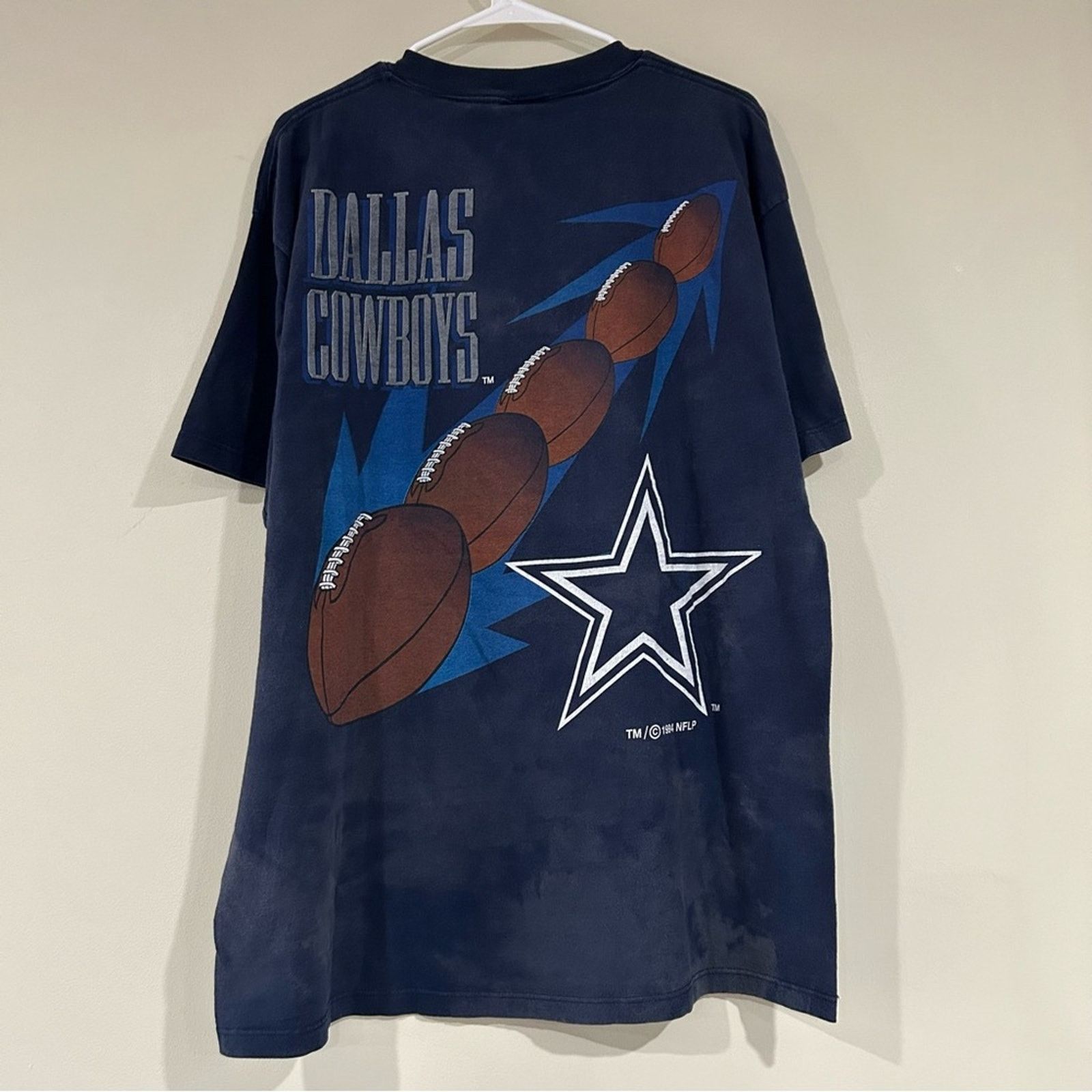 Other Vintage 1994 Dallas Cowboys Double Sided Graphic Shirt Size US XL / EU 56 / 4 - 2 Thumbnail