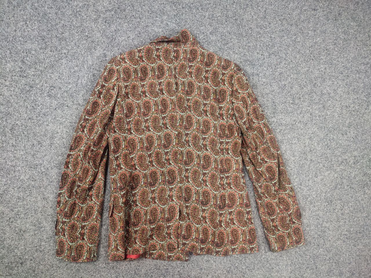 Vintage Seventy sergio tegon Pattern Double-Breasted blazer Jacket Size M / US 6-8 / IT 42-44 - 10 Thumbnail