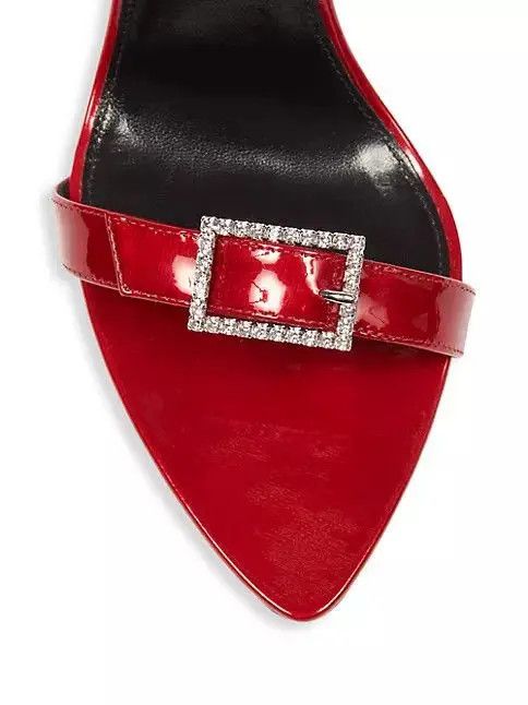Saint Laurent Paris o1bcso1str1124 Claude Sandals in Red Size US 6.5 / IT 36.5 - 5 Thumbnail