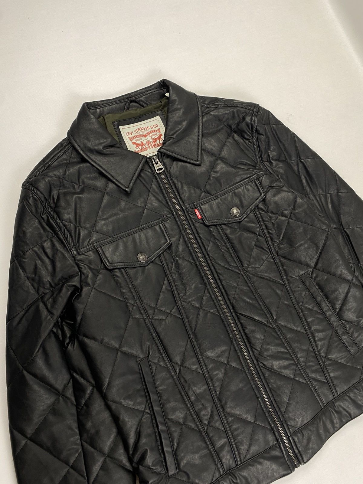 Levi's Levis Leather New Jacket Size US M / EU 48-50 / 2 - 3 Thumbnail