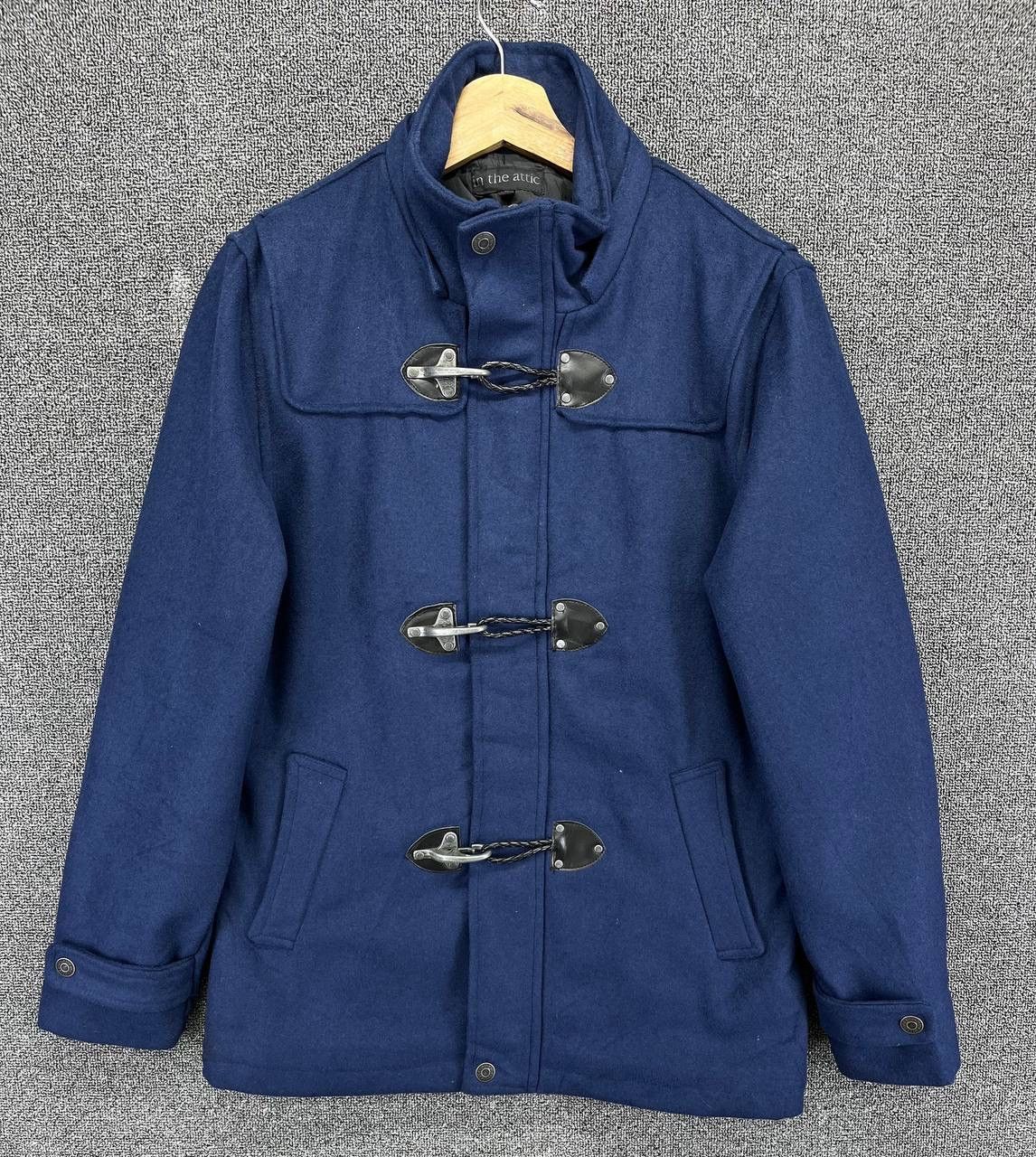 Japanese Brand Vintage In The Attic Rare Zip Up Wool Jacket Size L / US 10 / IT 46 - 1 Thumbnail