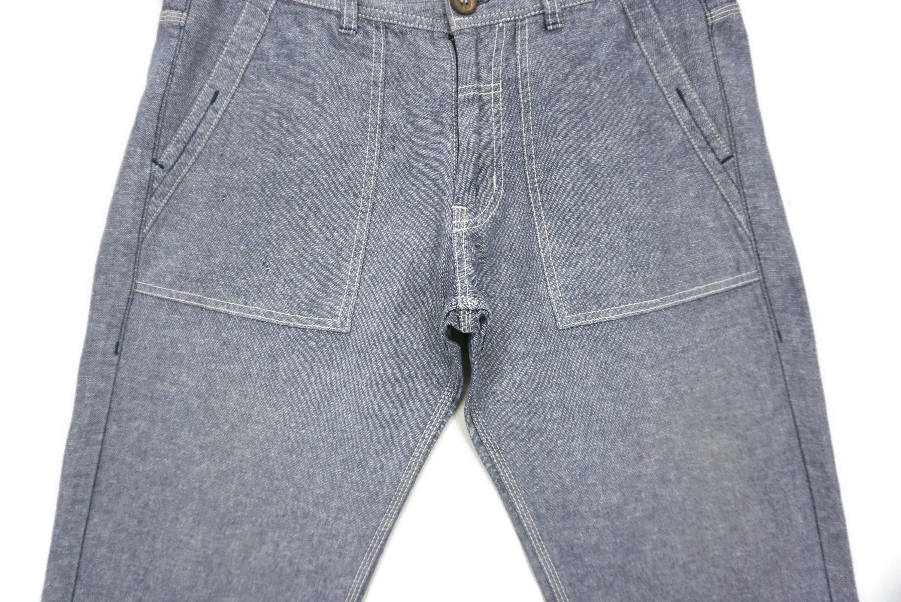 Japanese Brand Betty Smith Pants Fit W32xL31.5 SAMPLE Baker Carpenter Pants Size 29" - 5 Thumbnail
