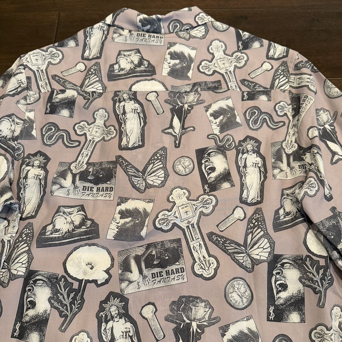 Ksubi new ksubi medium m short sleeve shirt top kut out mauve Size US M / EU 48-50 / 2 - 9 Thumbnail