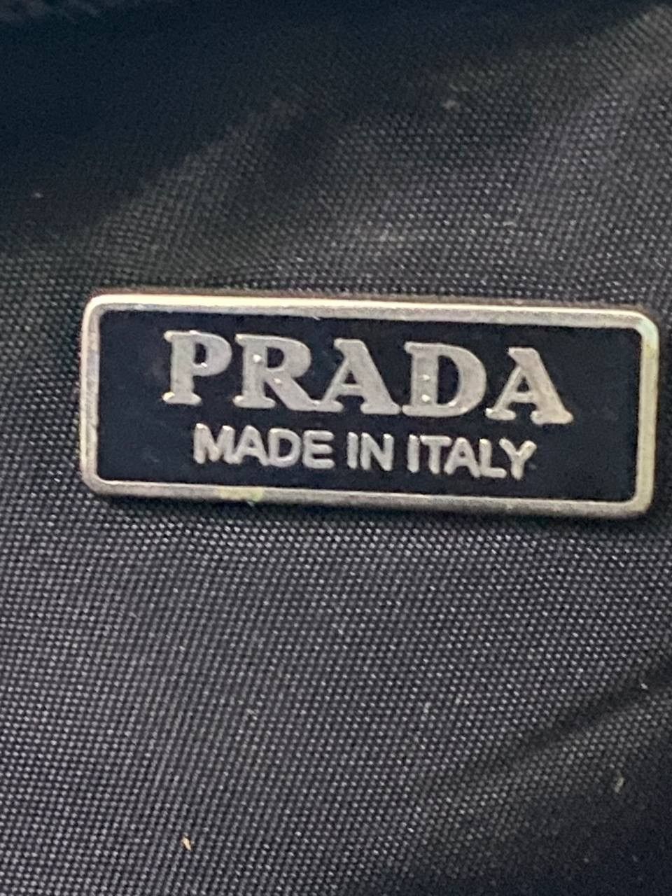 Designer × Vintage Vintage Prada Hand Bag Nice Design Size ONE SIZE - 11 Thumbnail