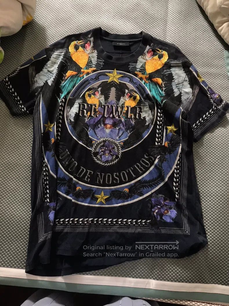 Givenchy Givenchy Extinct macaw short-sleeve T-shirt Size US S / EU 44-46 / 1 - 1 Thumbnail