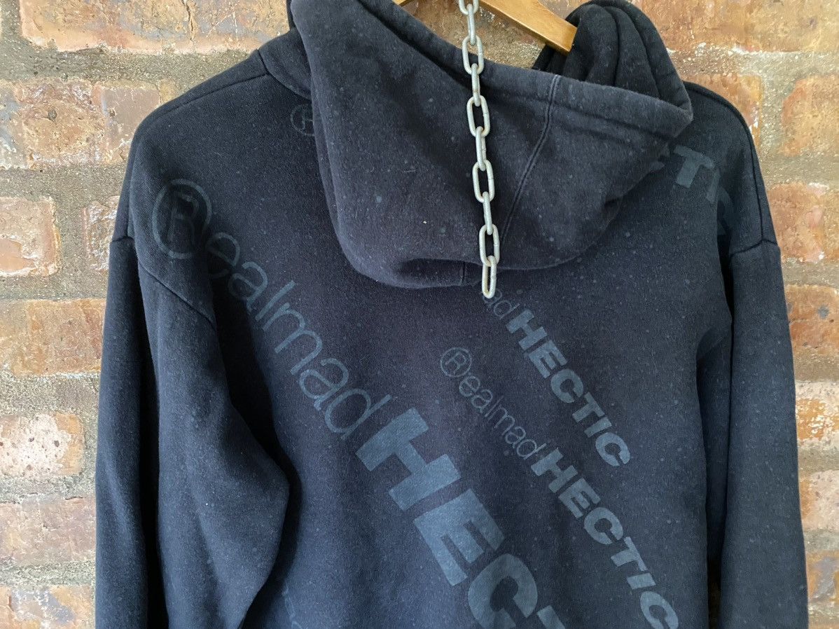 MasterPiece AW2003 Real Mad Hectic Back repeat logo heavy hoodie Size US L / EU 52-54 / 3 - 7 Thumbnail
