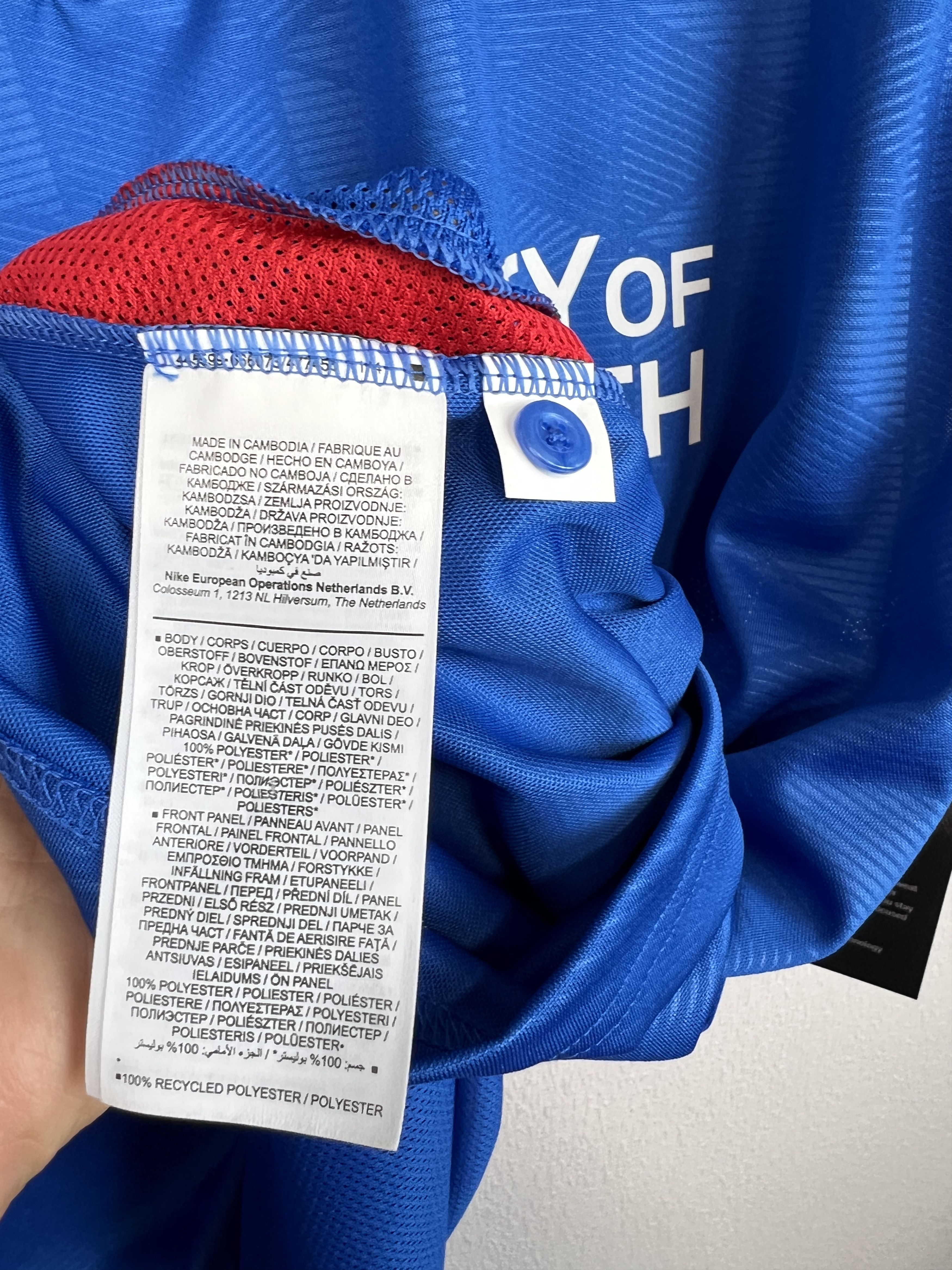 Nike Portsmouth Home football shirt 2020 Soccer Jersey Trikot 3XL Size US XXL / EU 58 / 5 - 7 Thumbnail