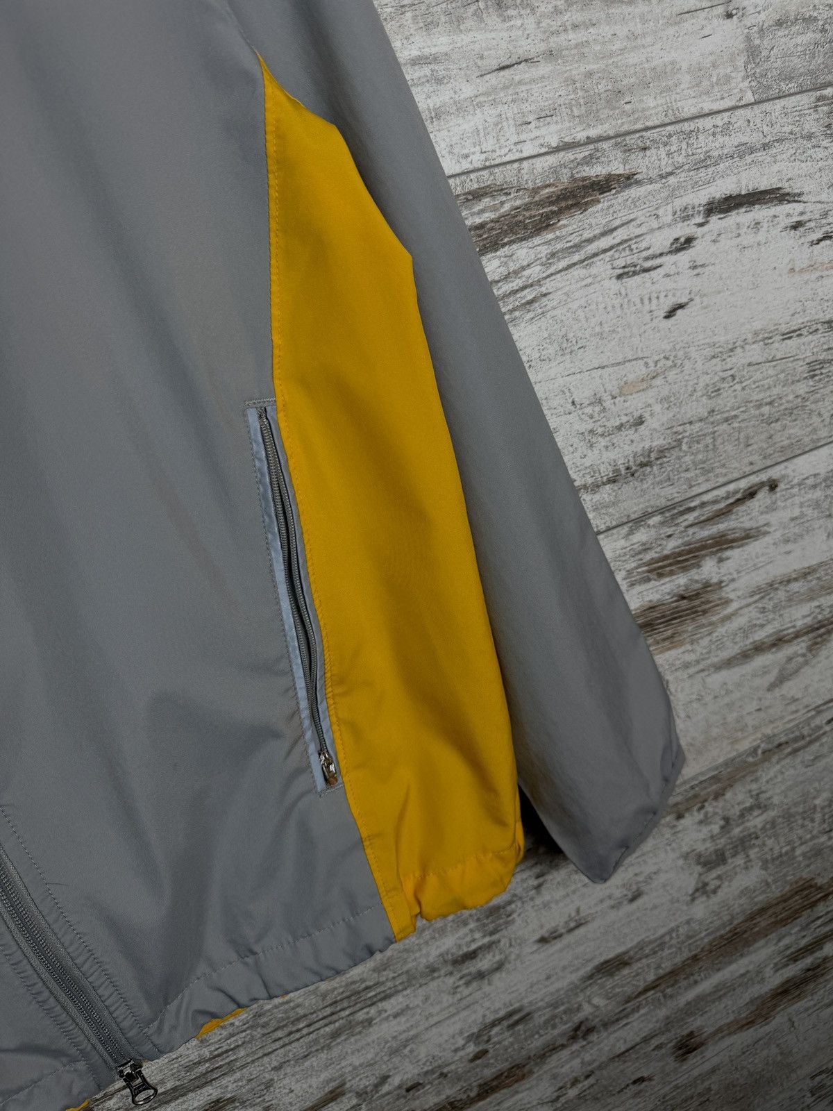 Nike Mens Vintage Nike swoosh grey track jacket Olympic acg drill Size US L / EU 52-54 / 3 - 9 Thumbnail