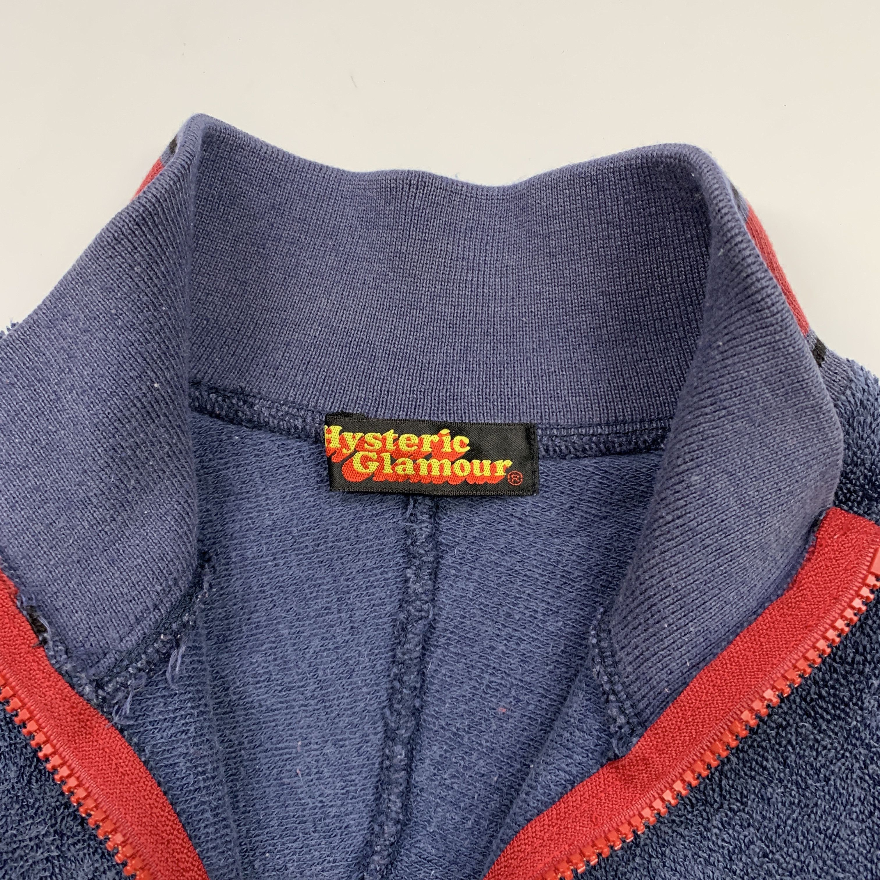 Hysteric Glamour Vintage 90s Terry Track Jacket Size M / US 6-8 / IT 42-44 - 5 Thumbnail