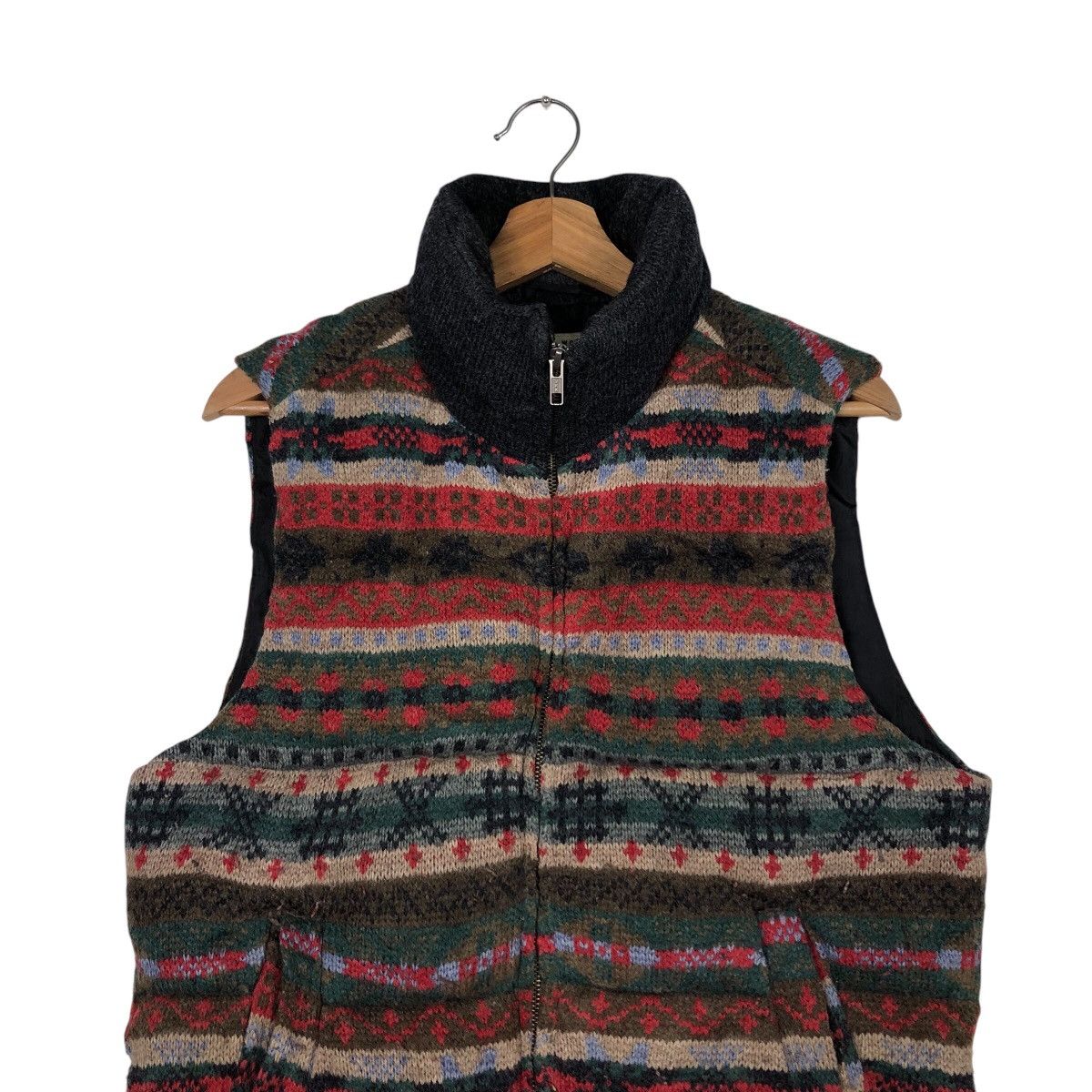 Issey Miyake 📌Vintage Mohair Design Wool Vest Jacket Global Work Rare Size US M / EU 48-50 / 2 - 4 Thumbnail