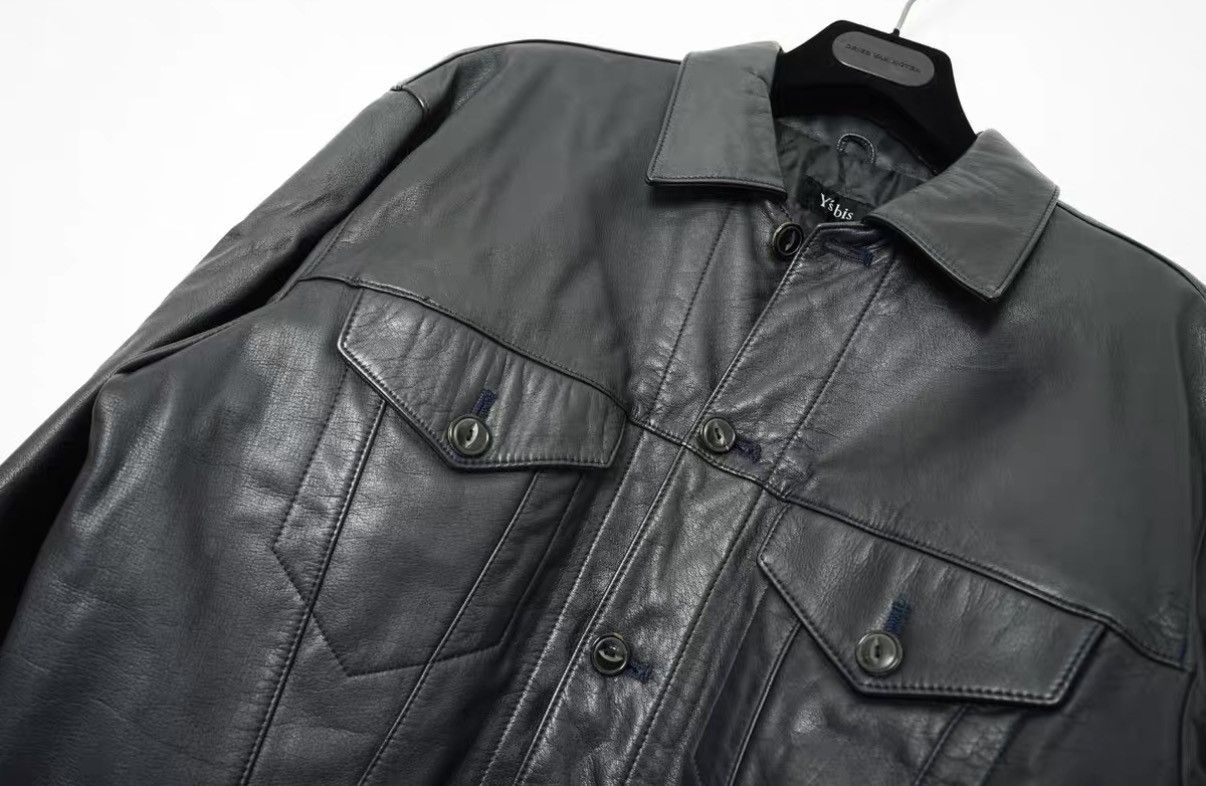 Yohji Yamamoto Yohji Yamamoto Y's Leather Jacket Size US S / EU 44-46 / 1 - 4 Thumbnail