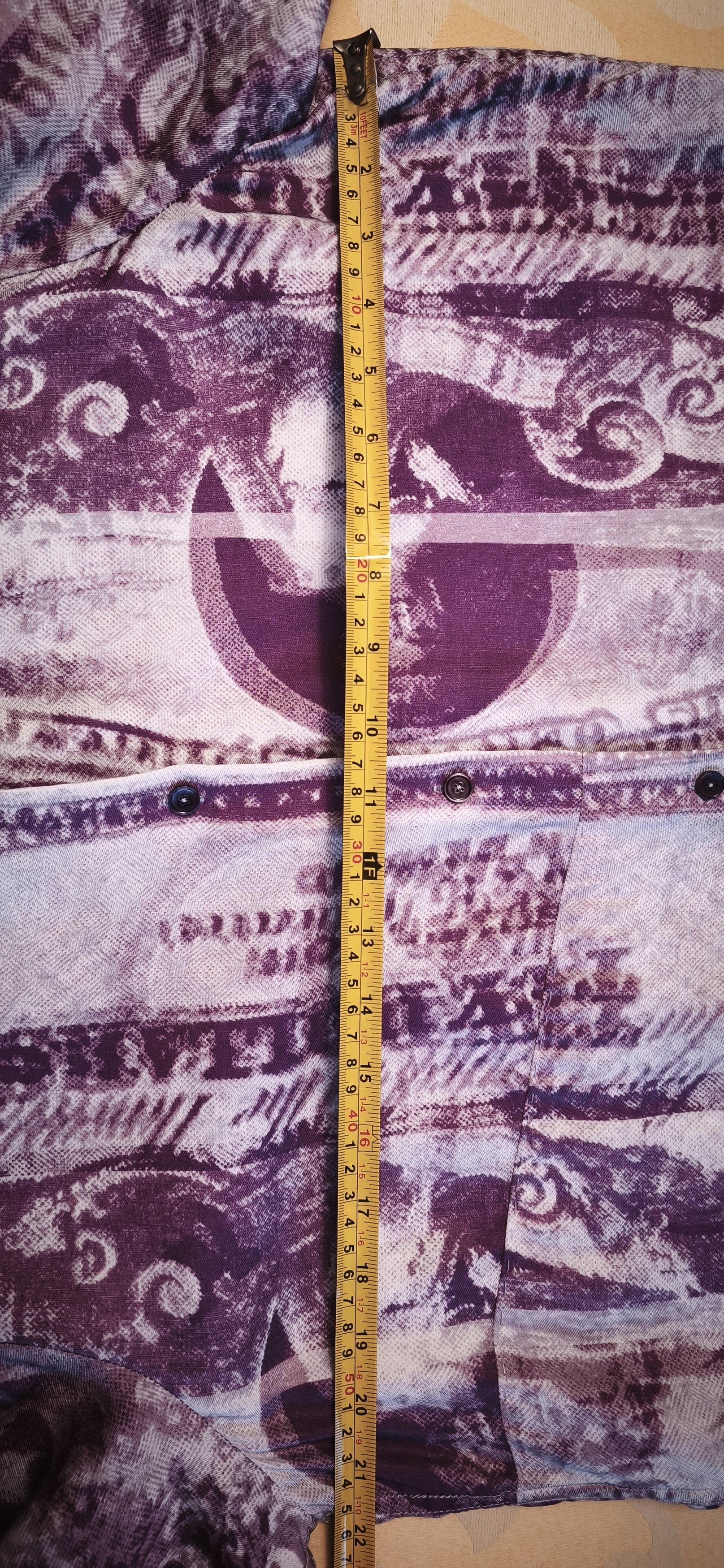 Acne Studios Oversized shirt - dollar bill-inspired print Size M / US 6-8 / IT 42-44 - 7 Thumbnail