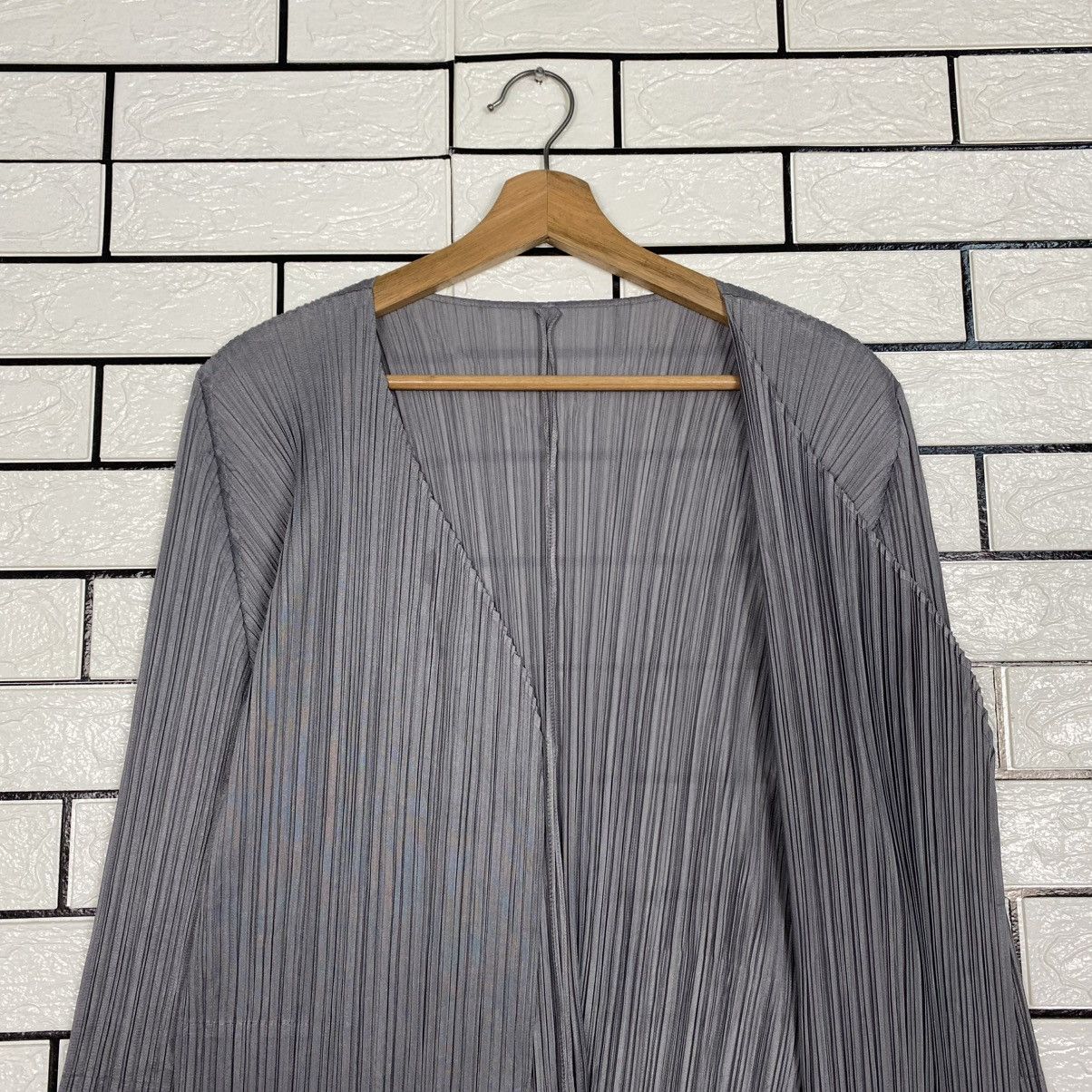Pleats Please Issey Miyake 🔥Vintage Long Cardigan Jacket Pleats Please Issey Miyake Size M / US 6-8 / IT 42-44 - 17 Thumbnail