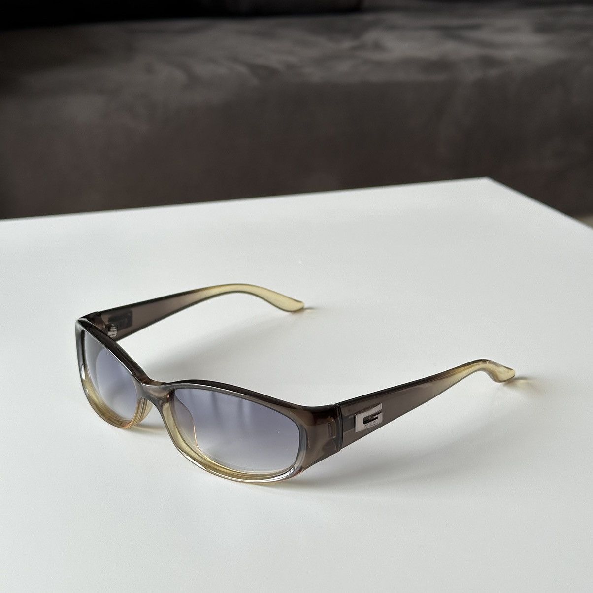 Gucci × Streetwear × Vintage Gucci Transparent Dark Yellow