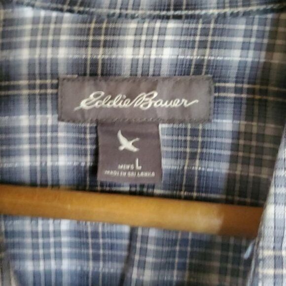 Eddie Bauer Eddie Bauer Classic Fit Casual Snap Button Down Pocketed Lon Size US L / EU 52-54 / 3 - 4 Thumbnail