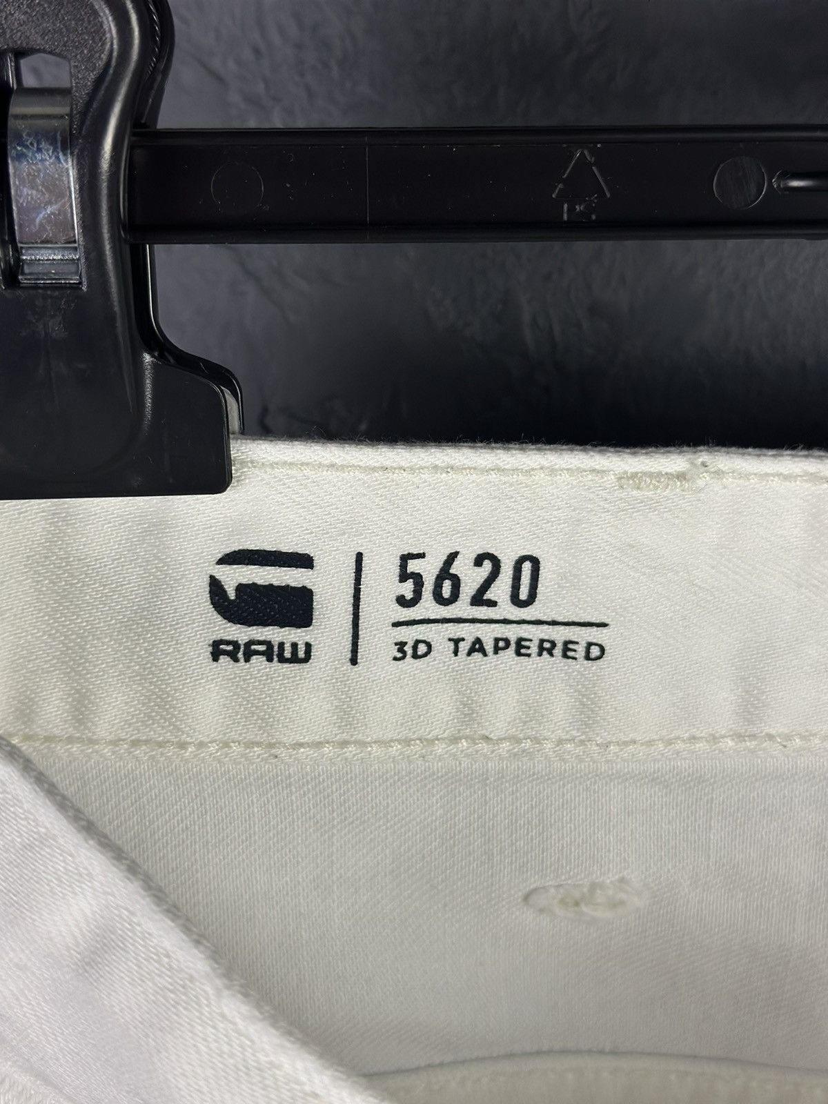 G-Star × Japanese Brand G-Star Raw Denim Biker White Pant Vintage Y2k Hype Rare Size US 30 / EU 46 - 11 Thumbnail