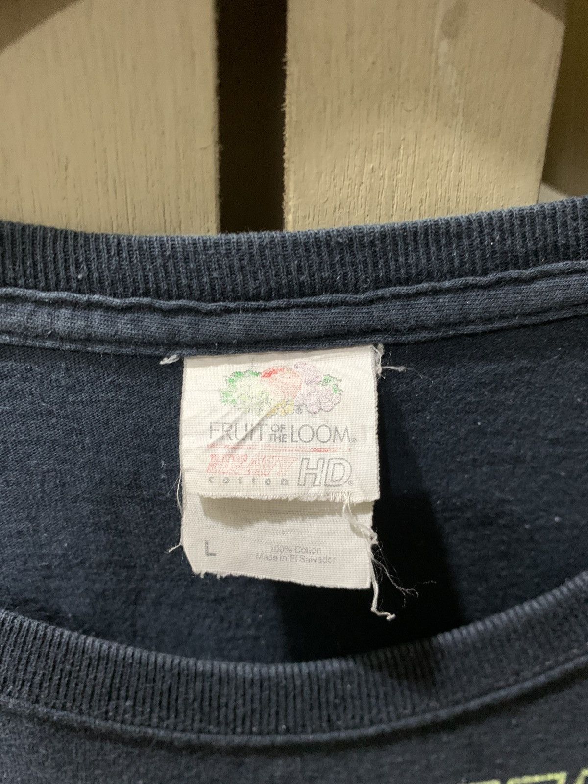 Fruit Of The Loom Vintage 90s Y2K humor tee " I got your back " Size US L / EU 52-54 / 3 - 2 Thumbnail