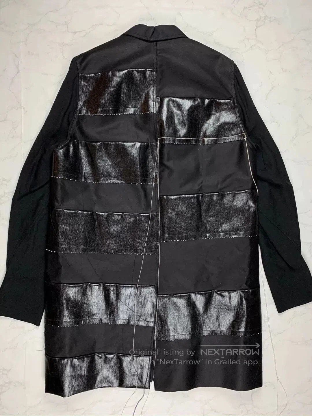 Rick Owens Rick Owens Black Long Coat with Fringes. Size US S / EU 44-46 / 1 - 3 Thumbnail