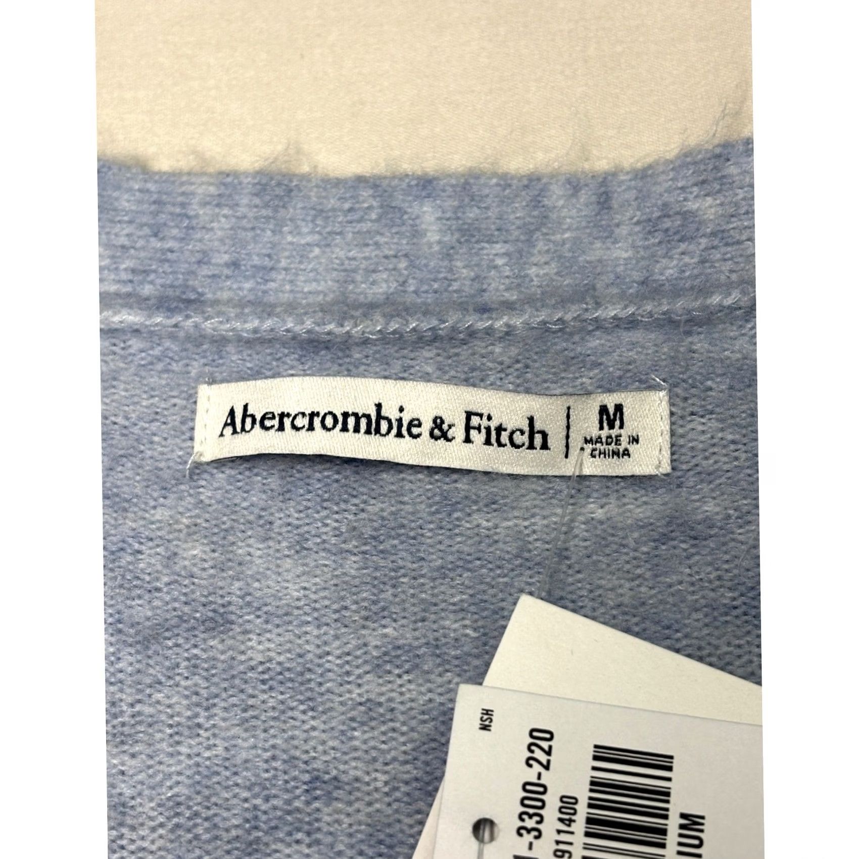 Abercrombie & Fitch Abercrombie & Fitch Womens Wrap Cardigan Sweater Blue Knit Tie Waist Medium Size M / US 6-8 / IT 42-44 - 2 Thumbnail